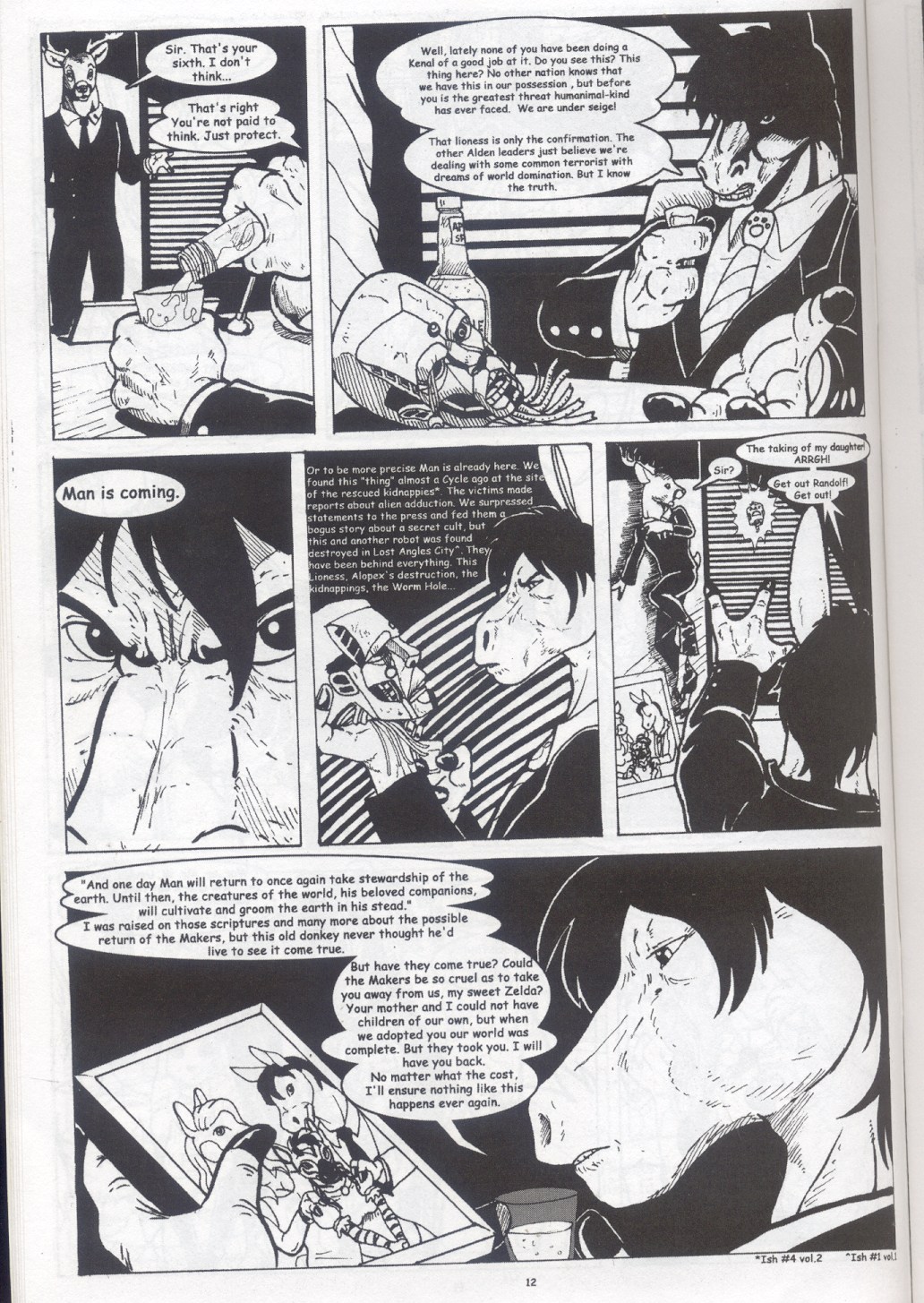 Read online Extinctioners comic -  Issue #12 - 13