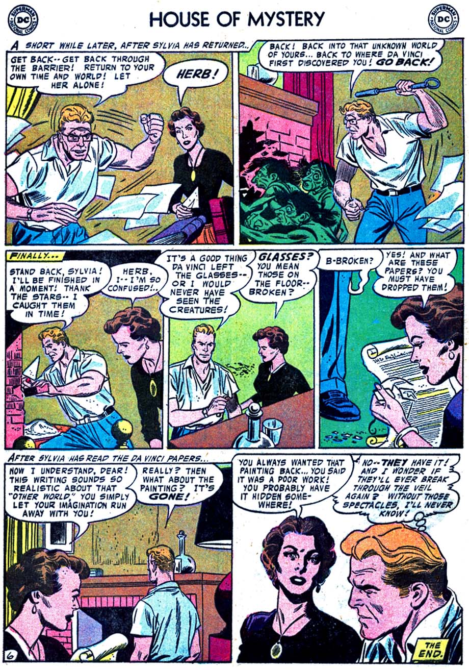 Read online House of Mystery (1951) comic -  Issue #58 - 8