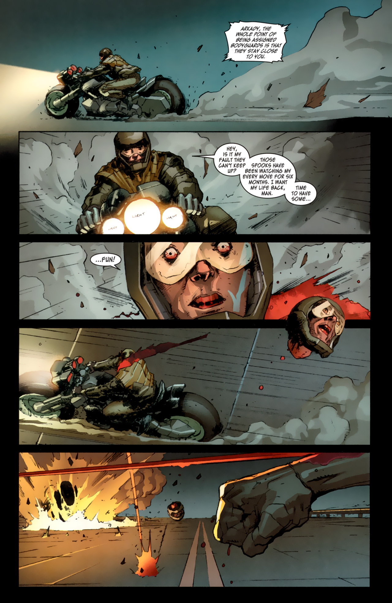 Read online Deus Ex comic -  Issue #4 - 2