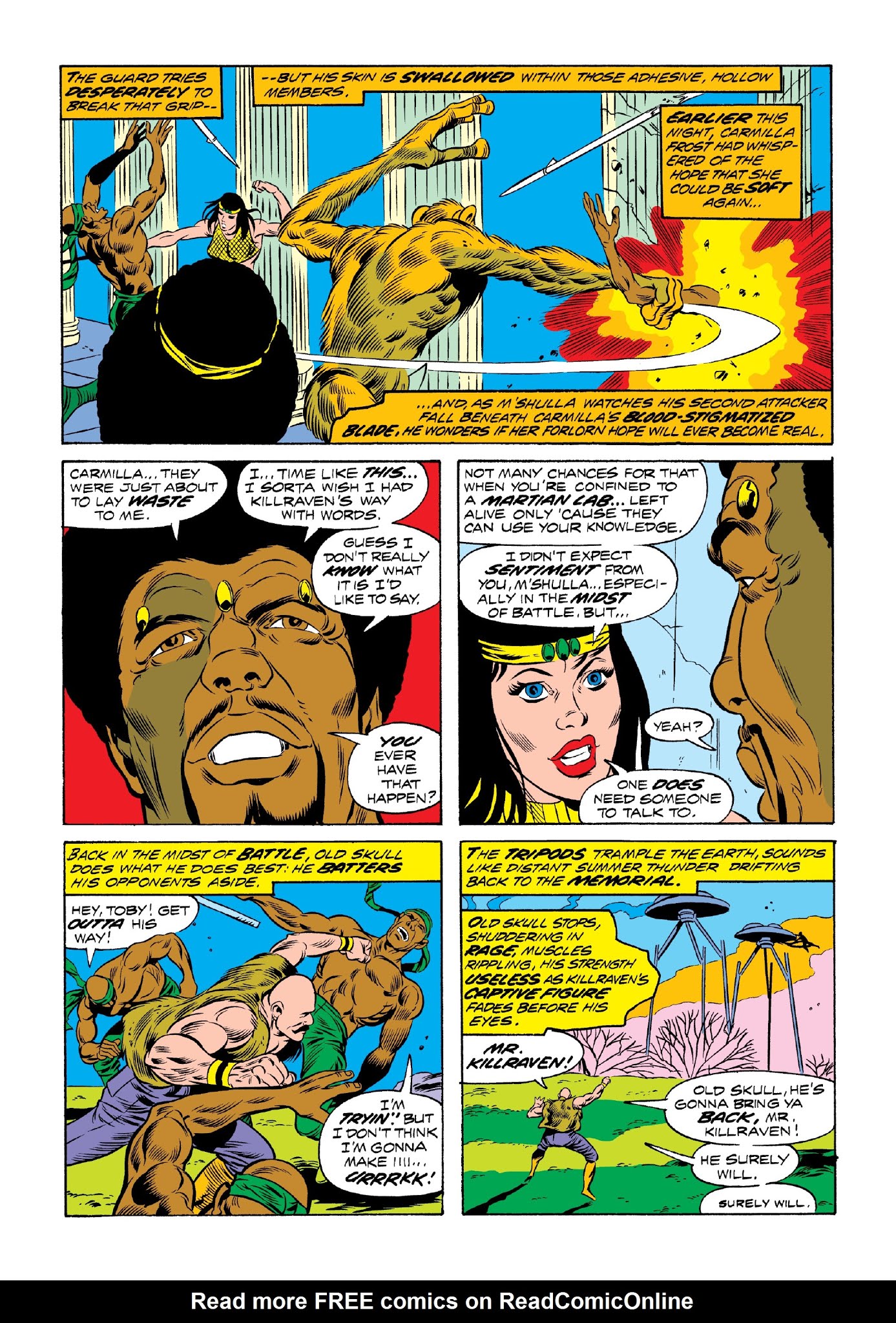 Read online Marvel Masterworks: Killraven comic -  Issue # TPB 1 (Part 2) - 13