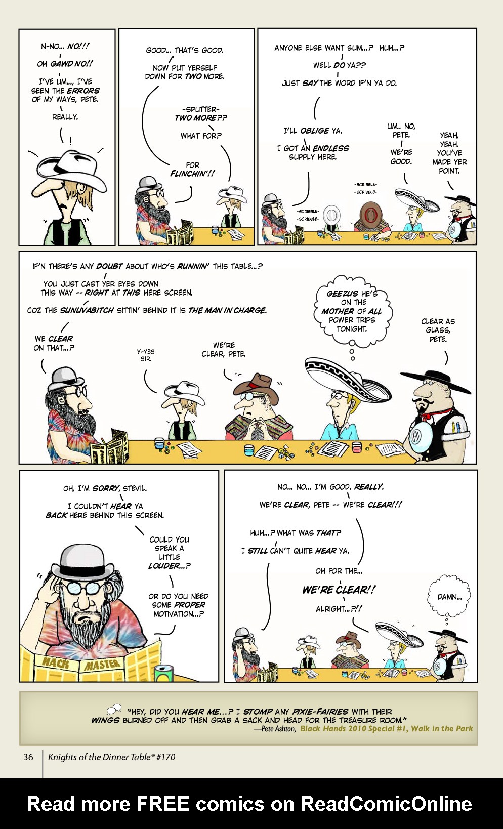 Read online Knights of the Dinner Table comic -  Issue #170 - 38