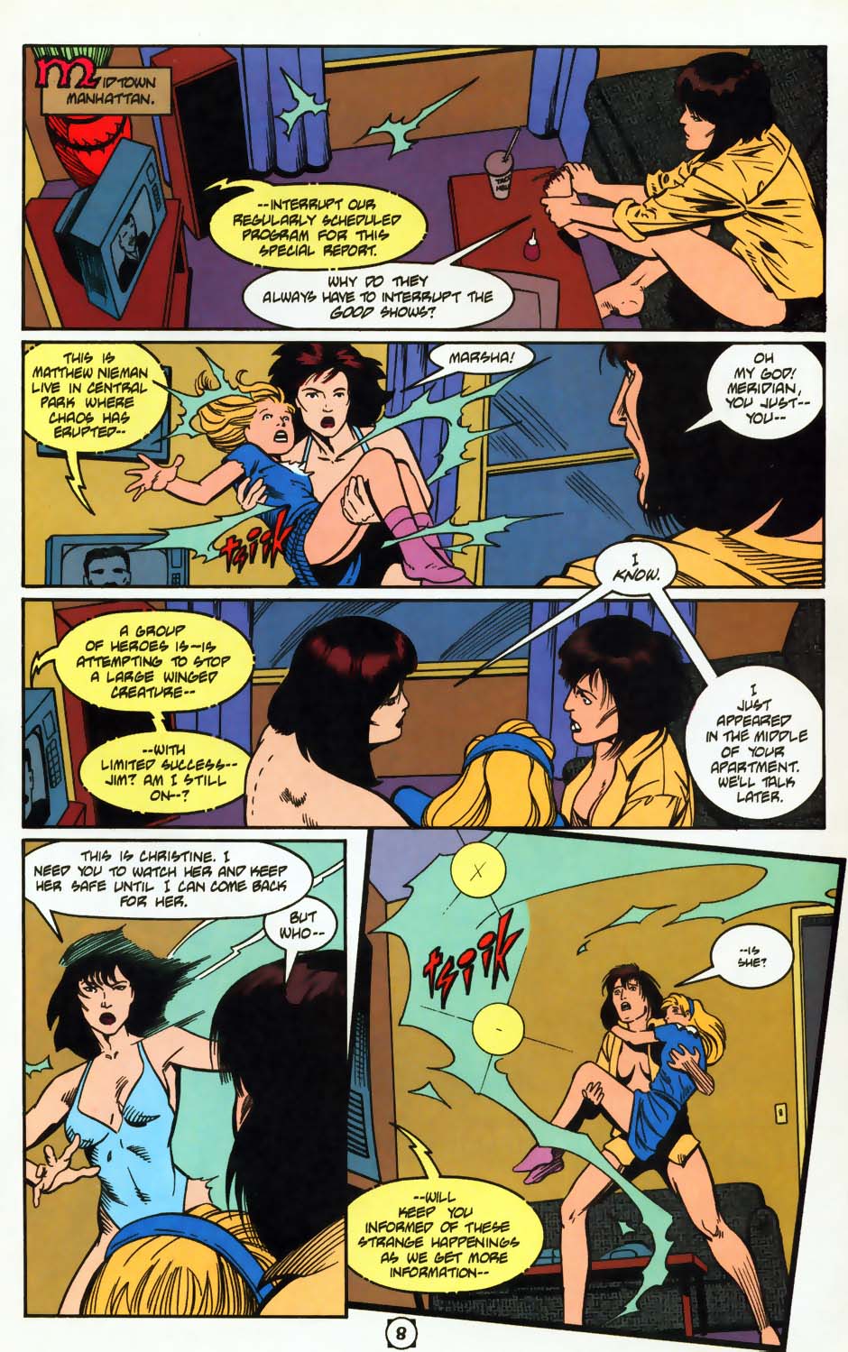 Read online Primal Force comic -  Issue #2 - 8