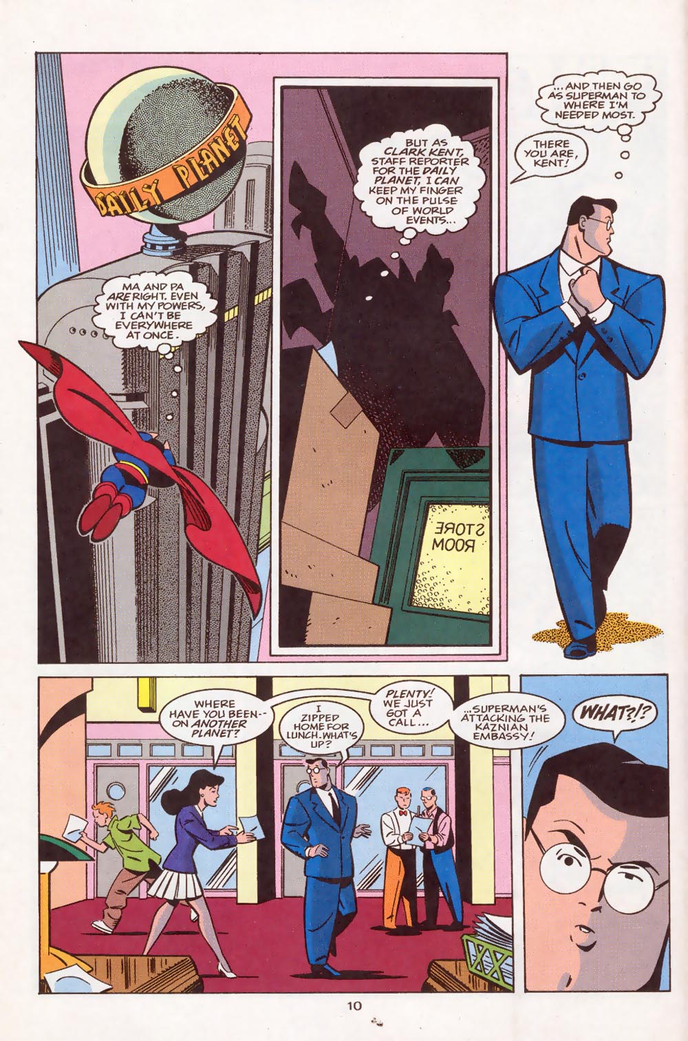 Read online Superman Adventures comic -  Issue #1 - 12