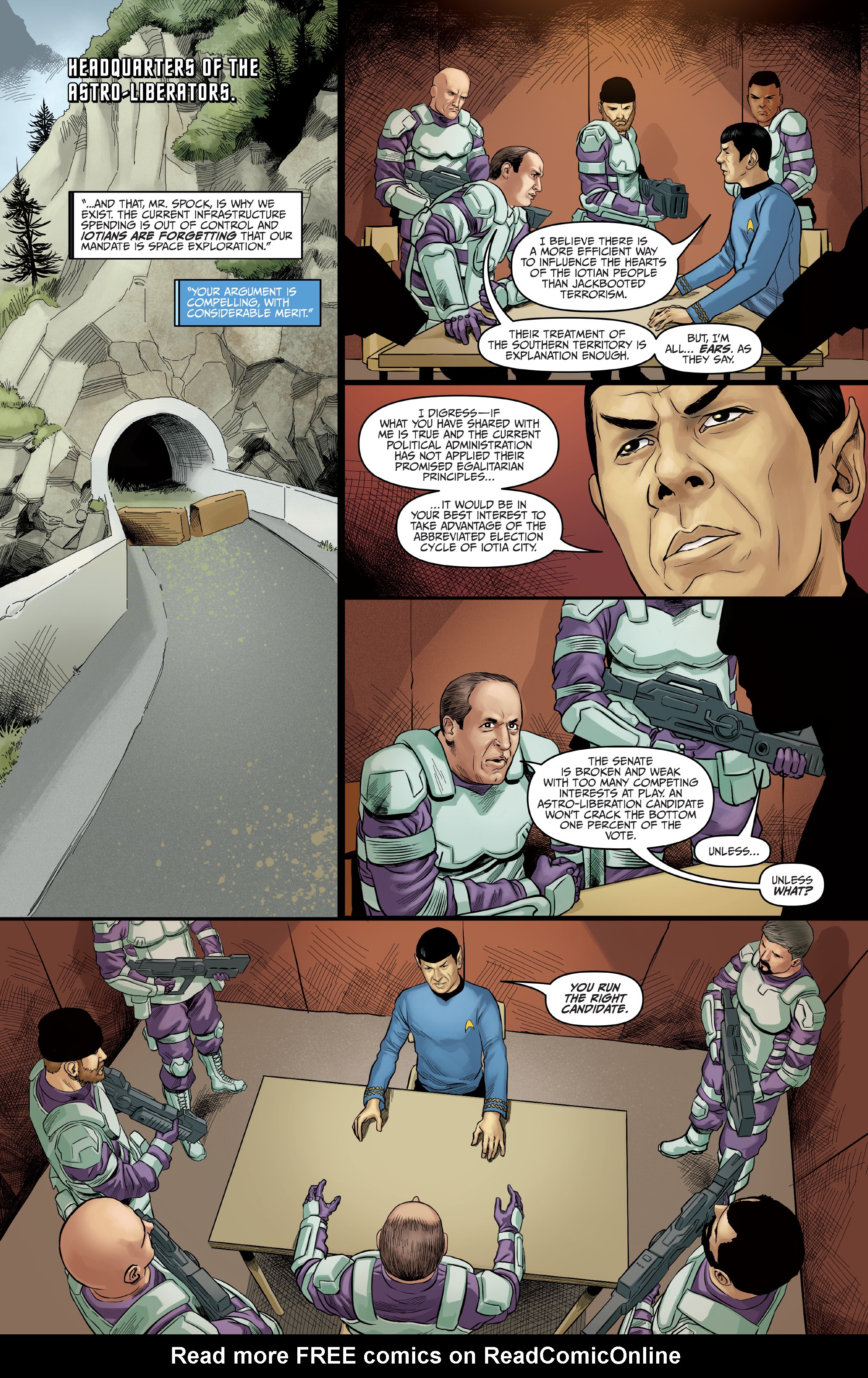 Read online Star Trek: Year Five comic -  Issue #3 - 19