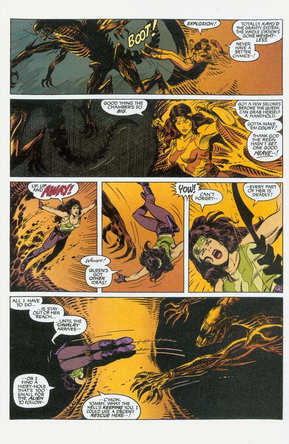 Aliens/Predator: The Deadliest of the Species issue 8 - Page 22