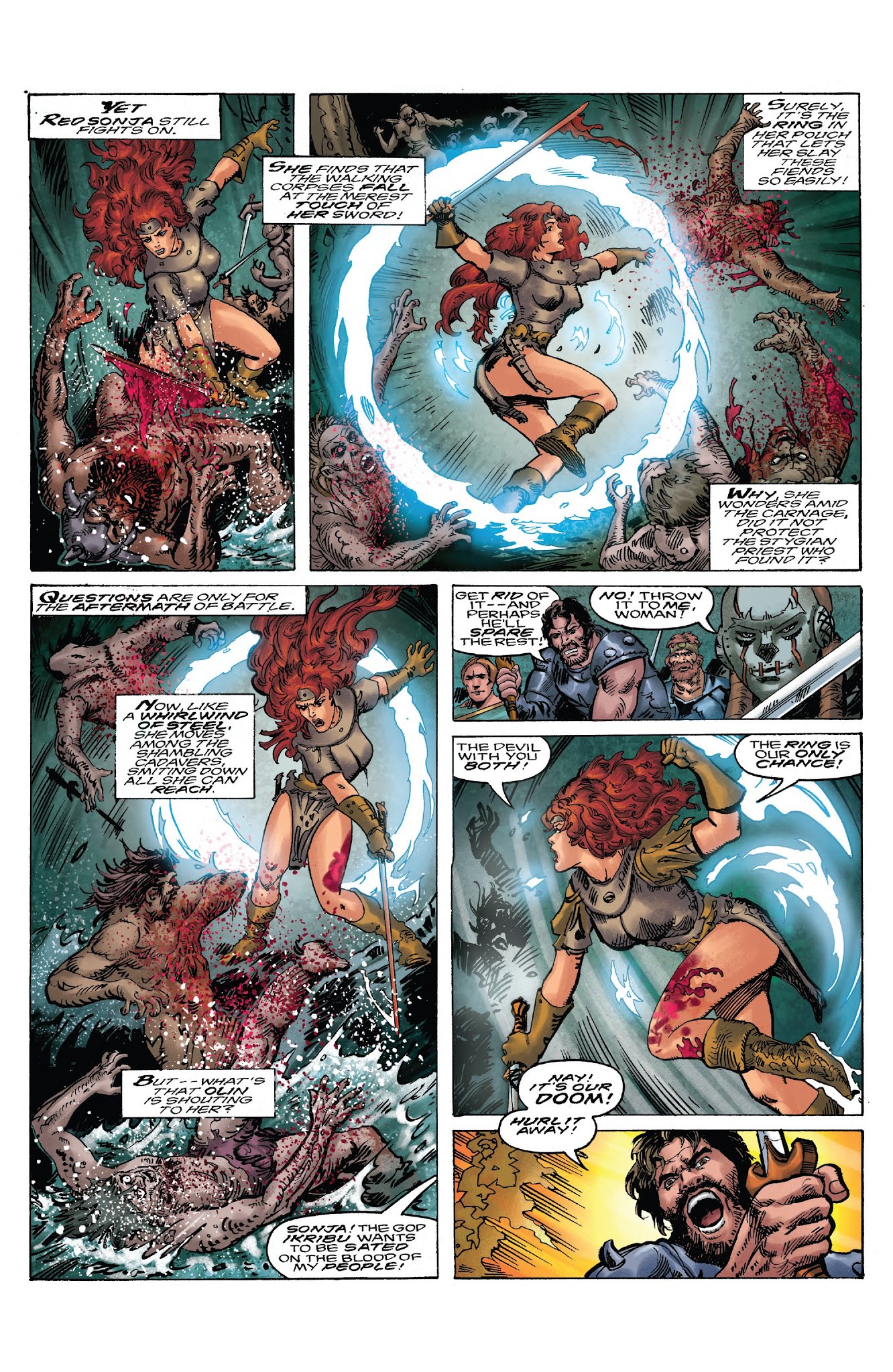 Read online The Further Adventures of Red Sonja comic -  Issue # TPB 1 (Part 2) - 93