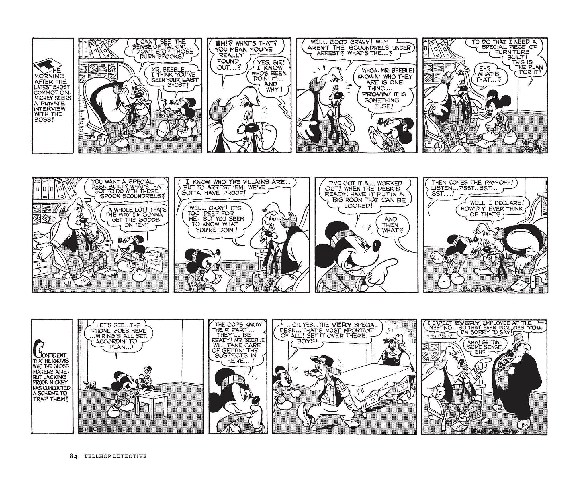 Read online Walt Disney's Mickey Mouse by Floyd Gottfredson comic -  Issue # TPB 6 (Part 1) - 84