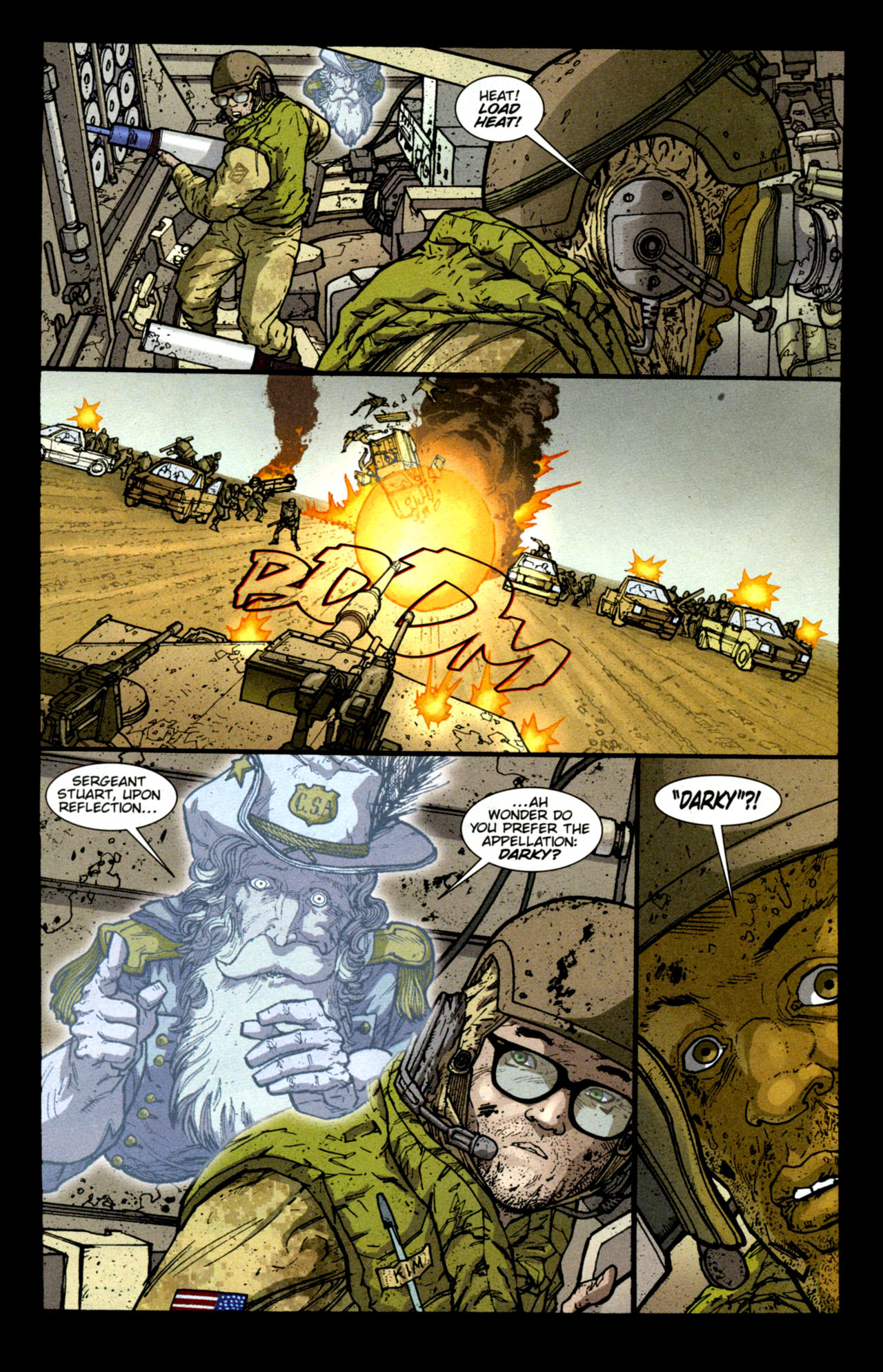 Read online The Haunted Tank comic -  Issue #2 - 7