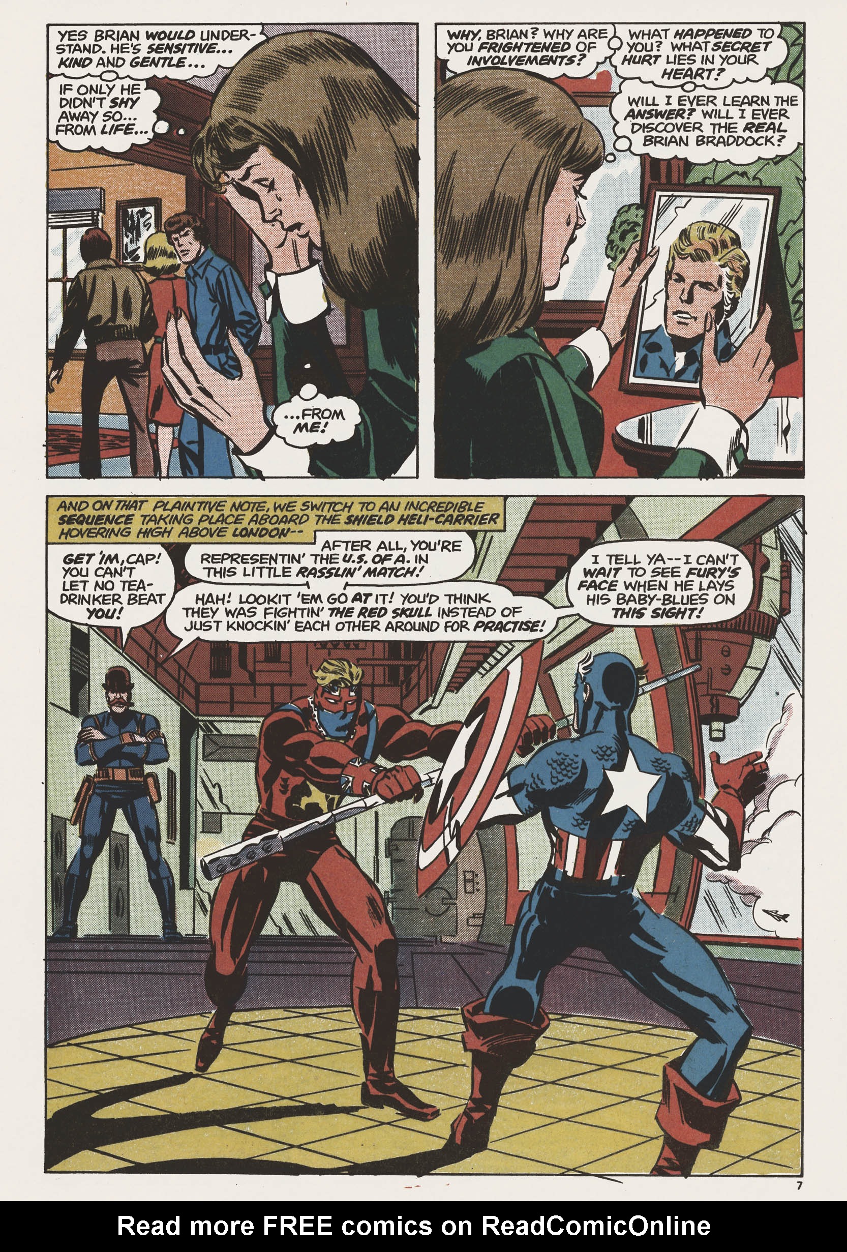 Read online Captain Britain (1976) comic -  Issue #19 - 7