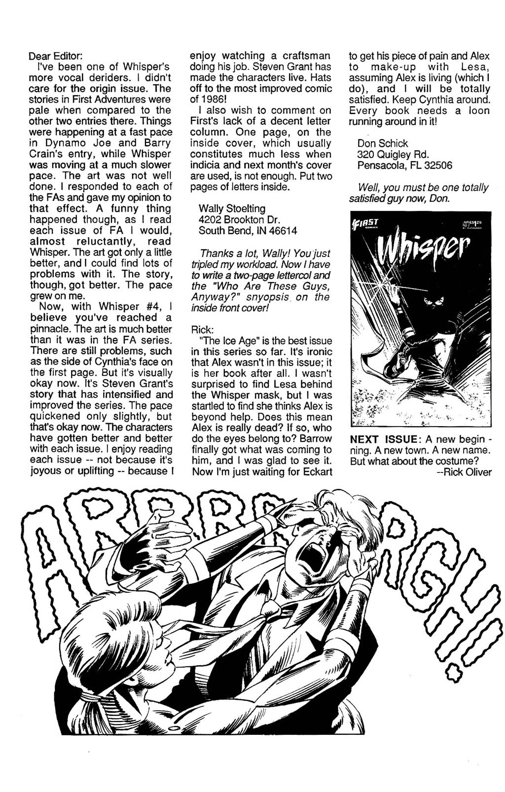 Read online Whisper (1986) comic -  Issue #6 - 31
