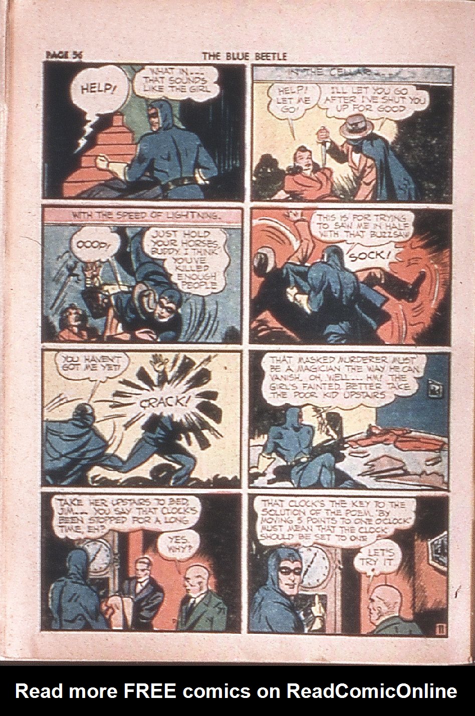 Read online The Blue Beetle comic -  Issue #7 - 57