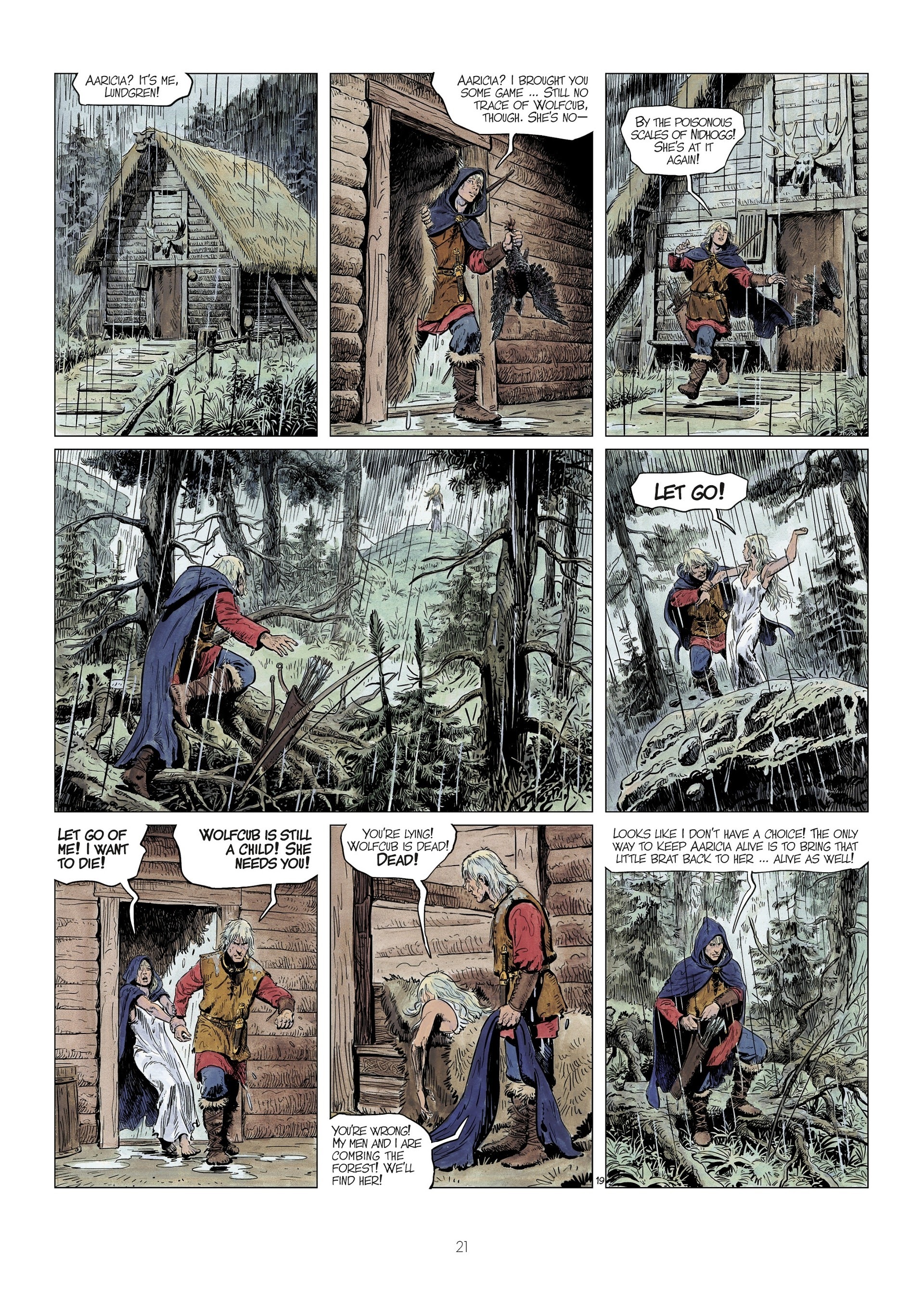 Read online The World of Thorgal: Wolfcub comic -  Issue #3 - 23