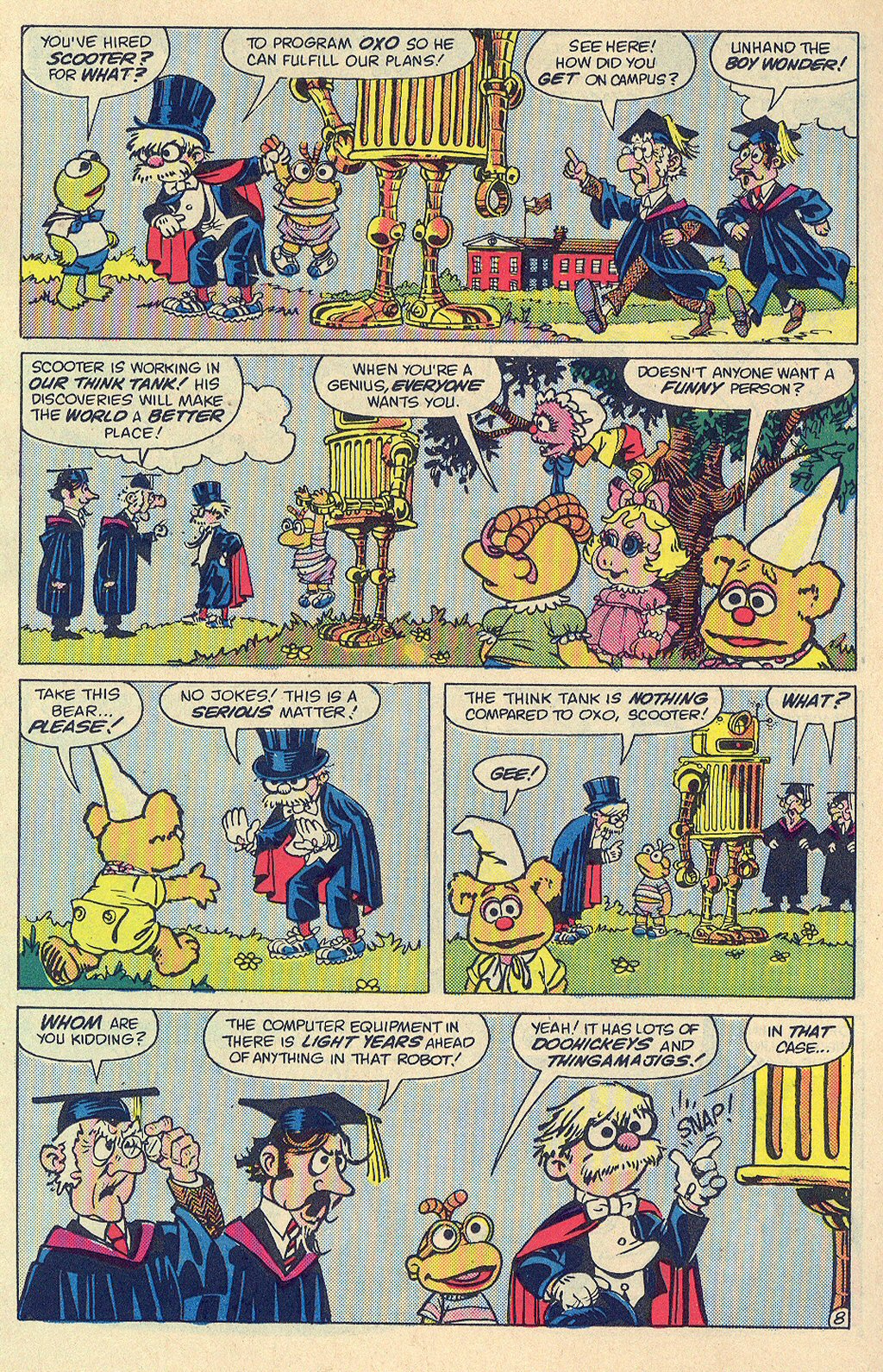 Read online Muppet Babies comic -  Issue #6 - 12