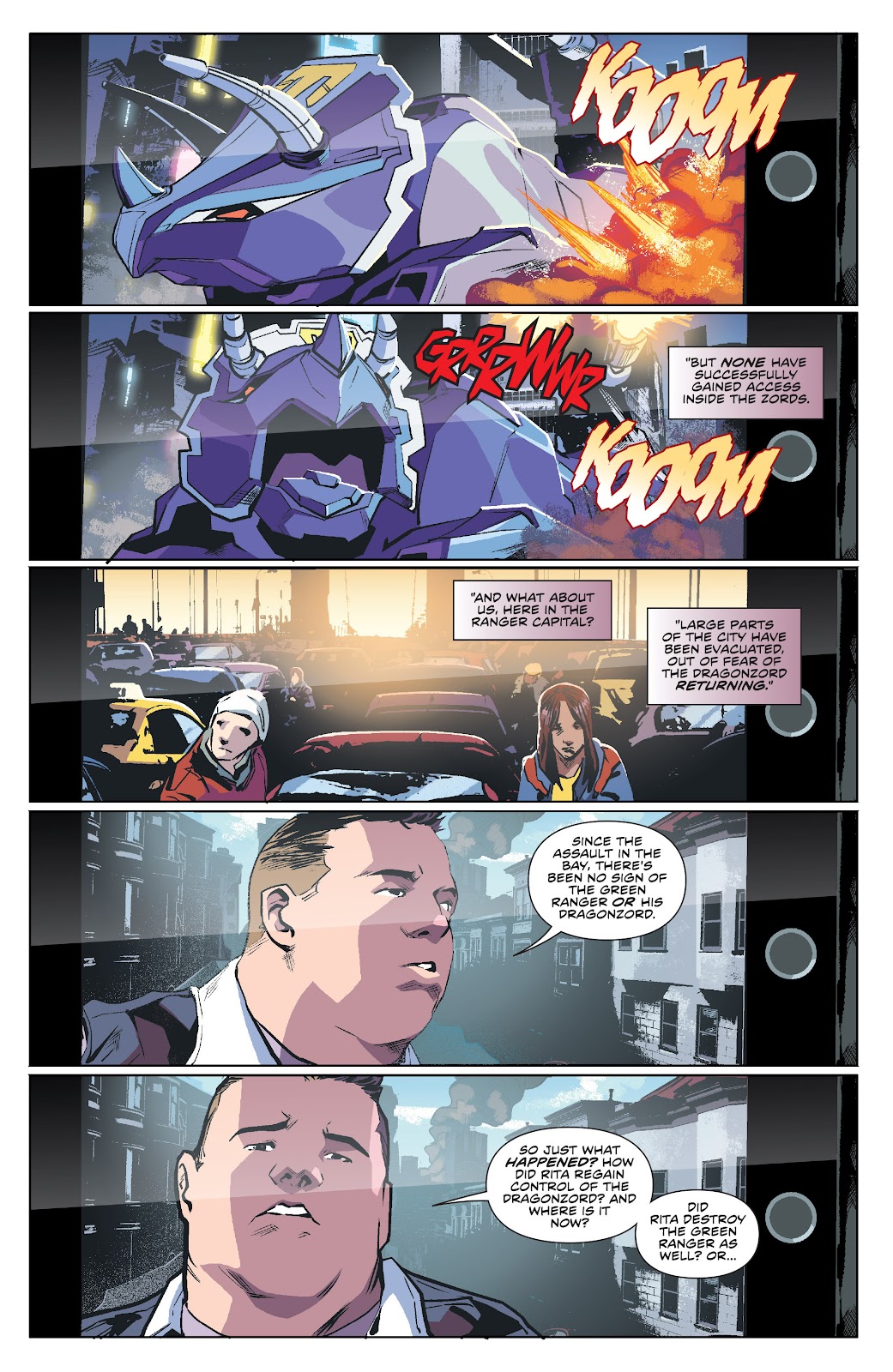 Mighty Morphin Power Rangers issue 8 - Page 4