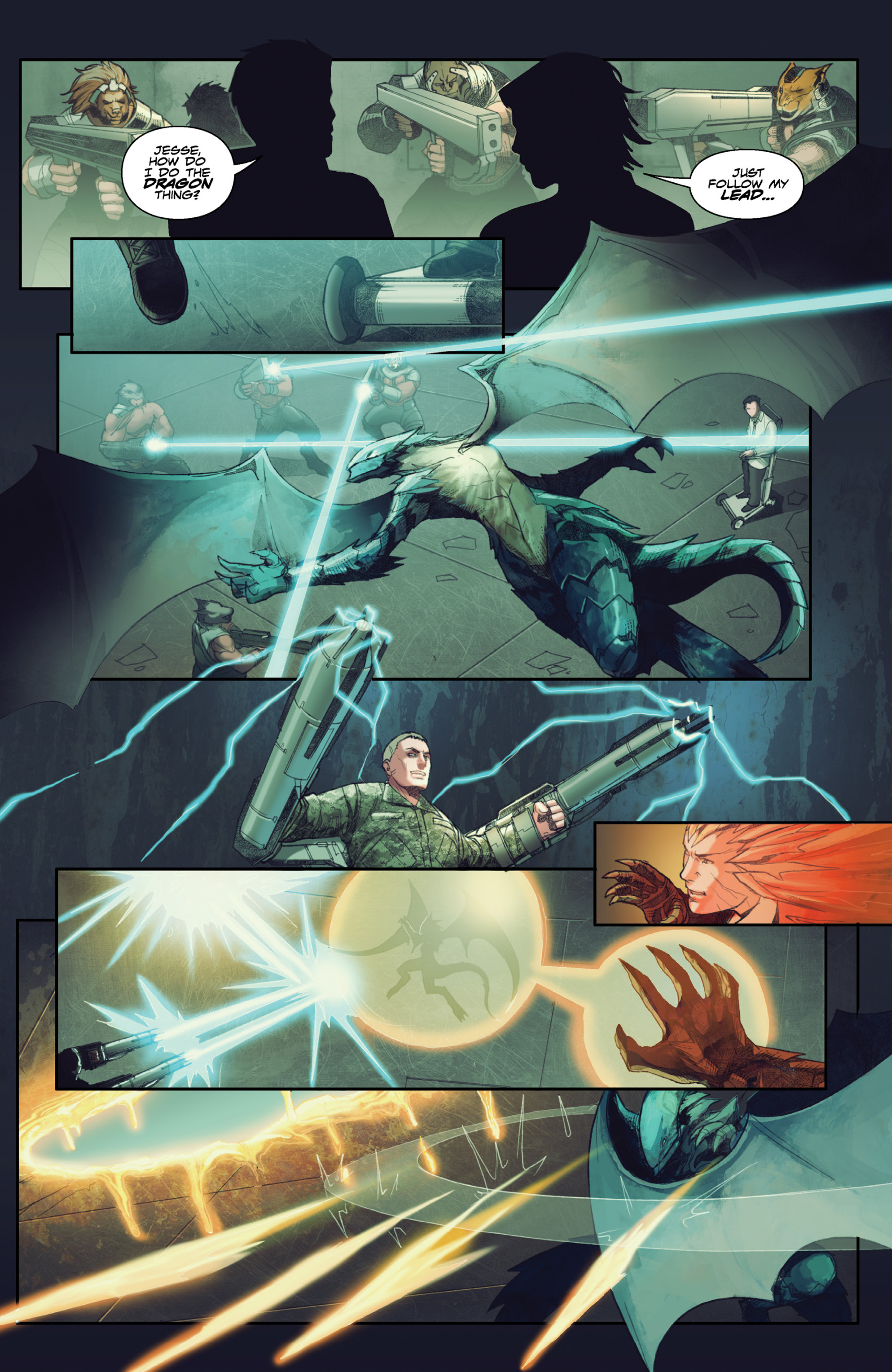 Read online Dragon Resurrection comic -  Issue # TPB - 116
