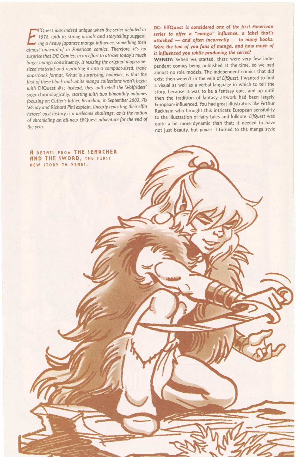 Read online Elfquest 25th Anniversary Special comic -  Issue # Full - 37
