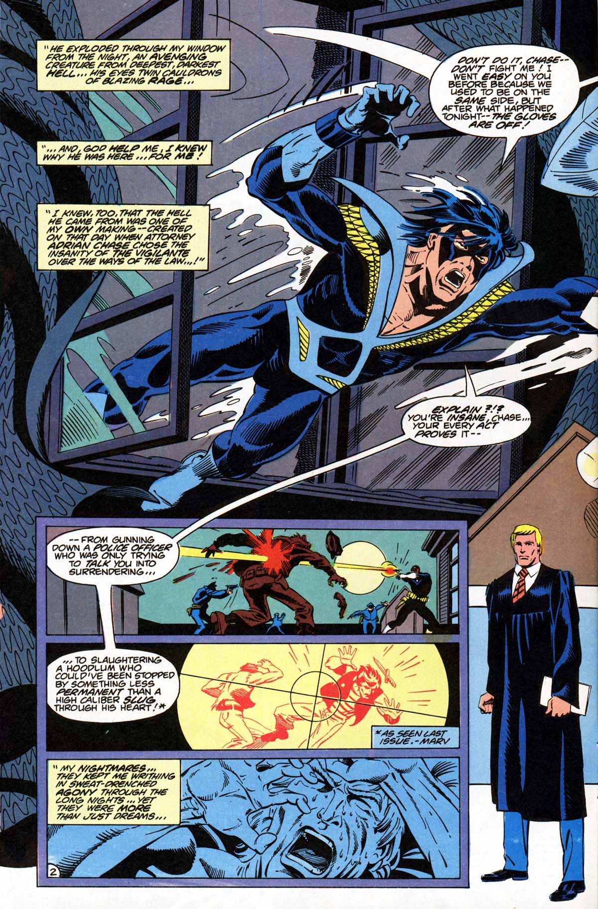 Read online Vigilante (1983) comic -  Issue #21 - 3
