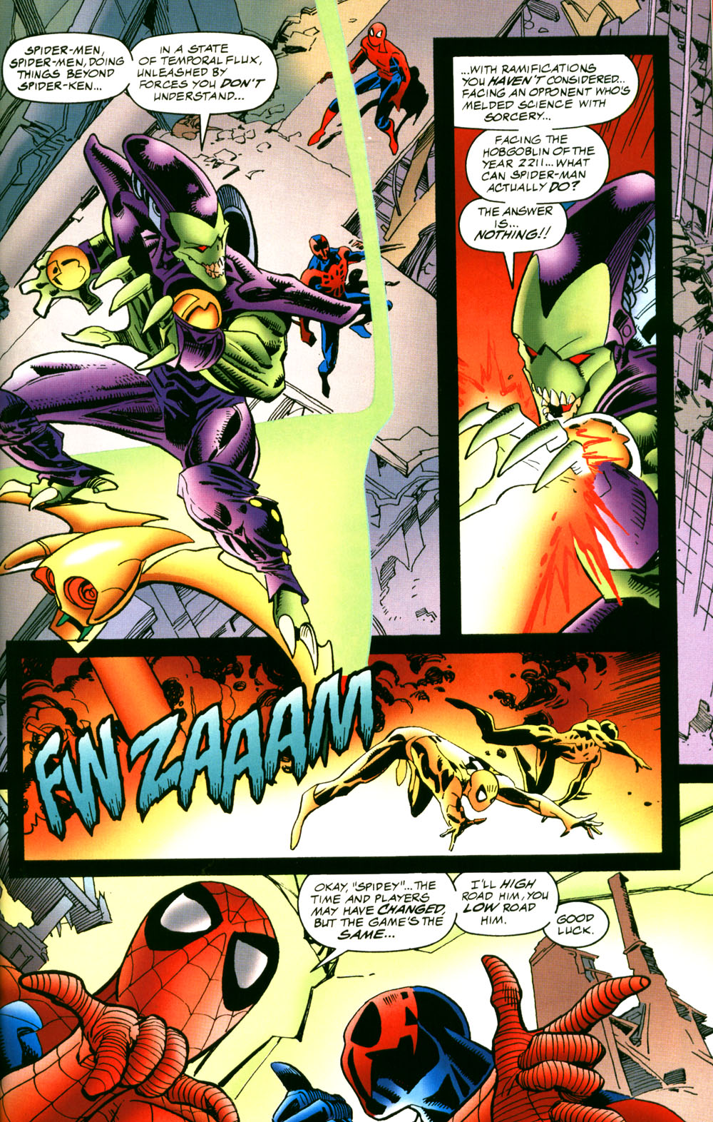 Read online Spider-Man 2099 Meets Spider-Man comic -  Issue # Full - 39