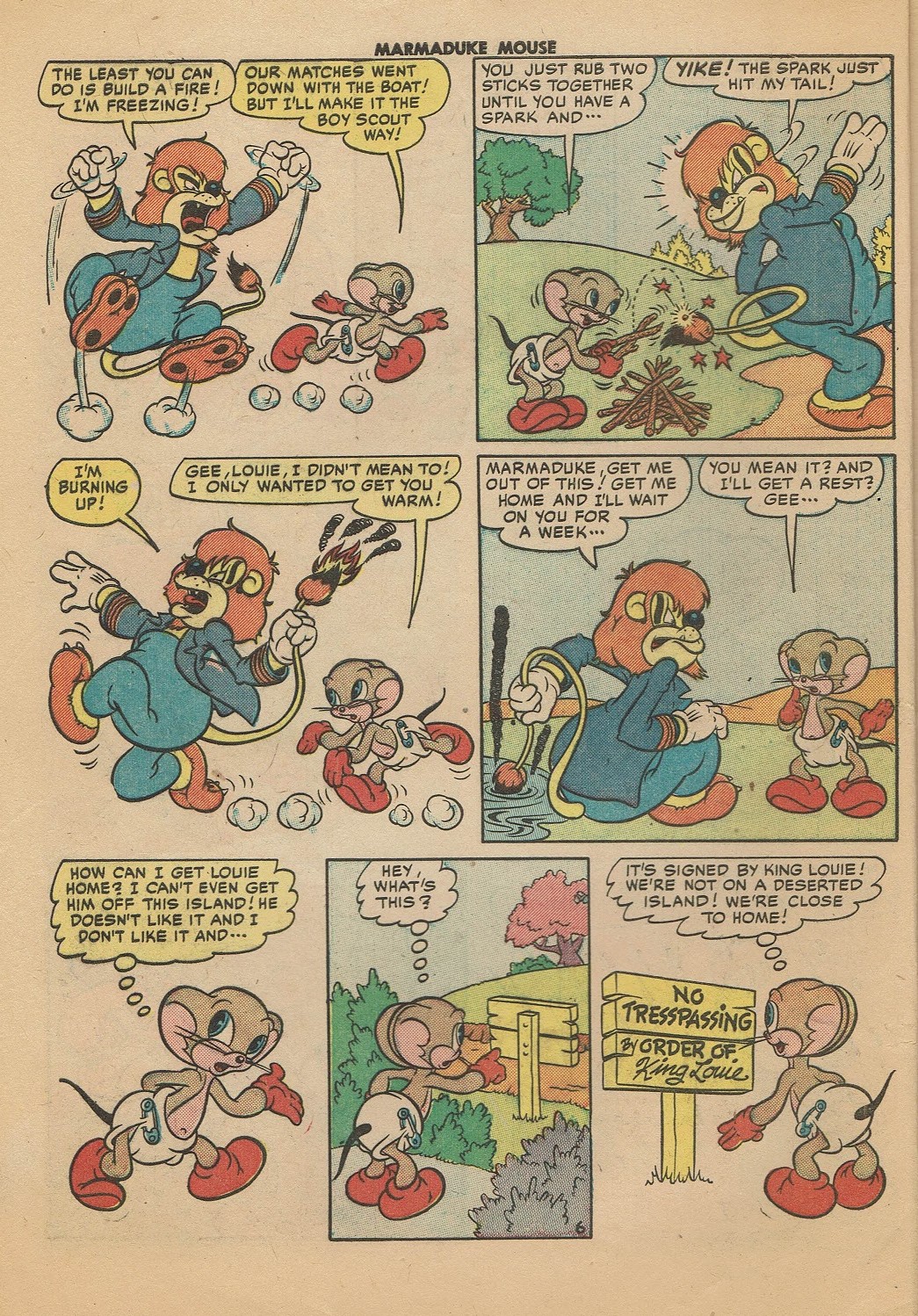 Read online Marmaduke Mouse comic -  Issue #22 - 8