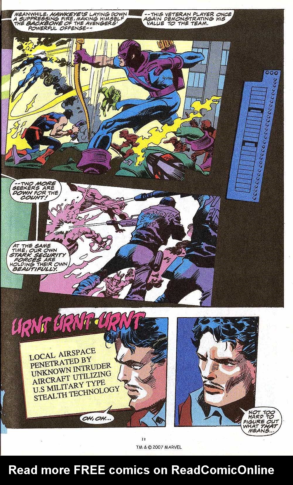 Read online Iron Man Annual comic -  Issue #13 - 13