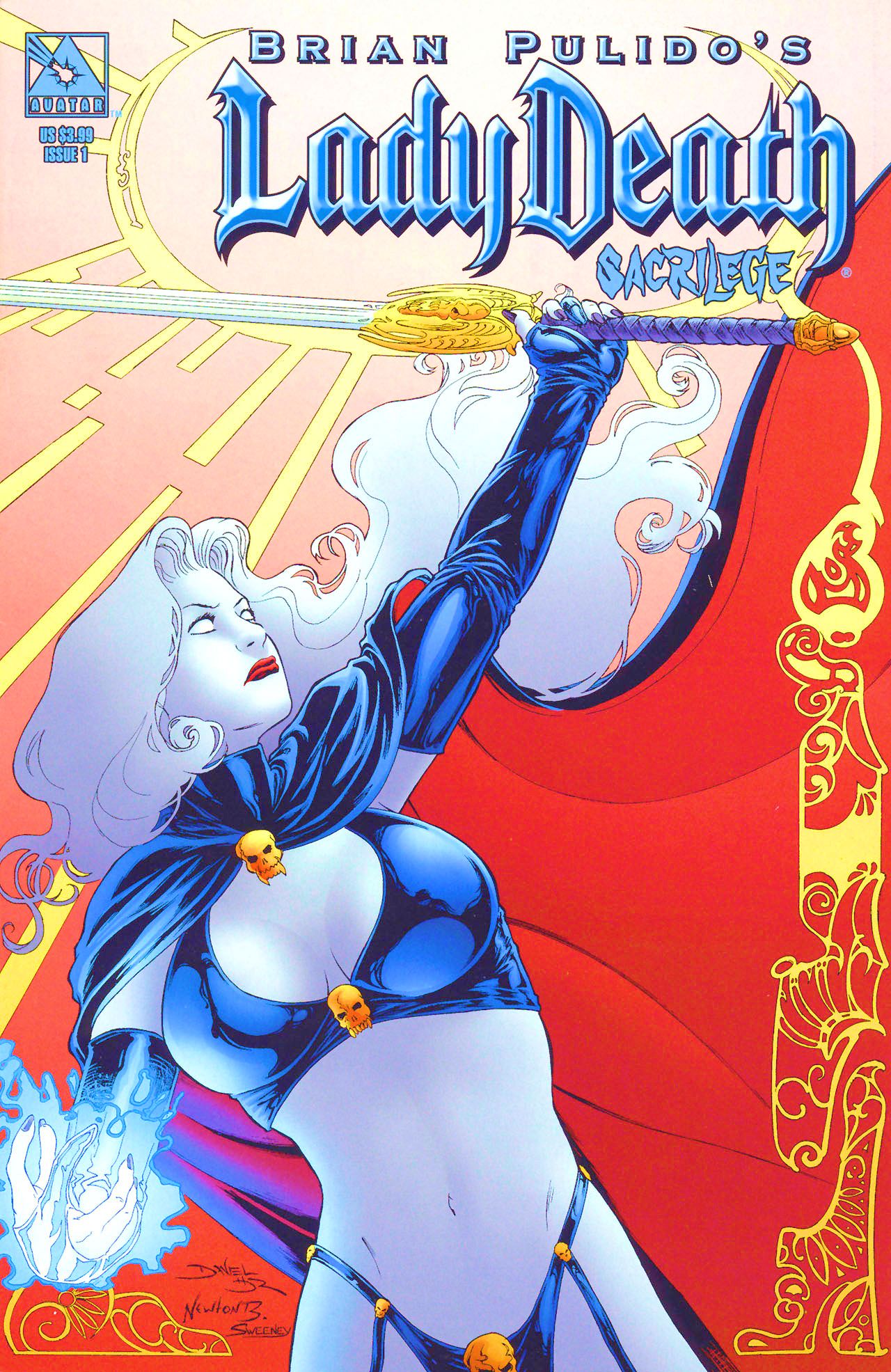 Read online Brian Pulido's Lady Death: Sacrilege comic -  Issue #1 - 4