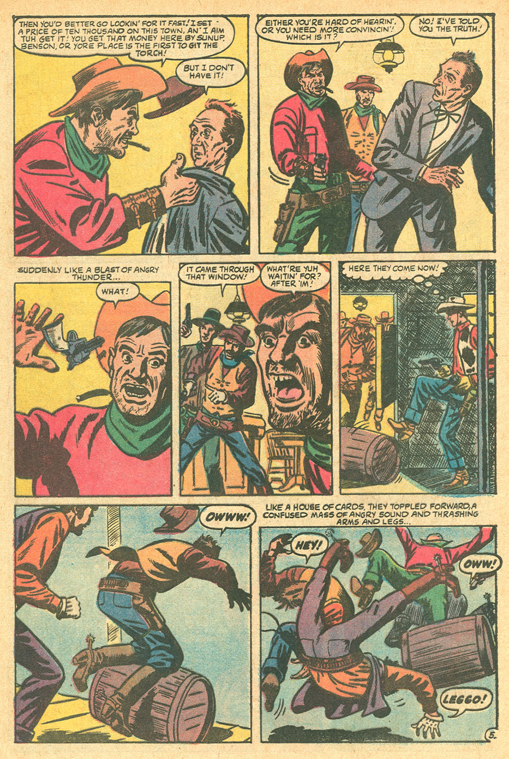 Read online Kid Colt Outlaw comic -  Issue #155 - 8