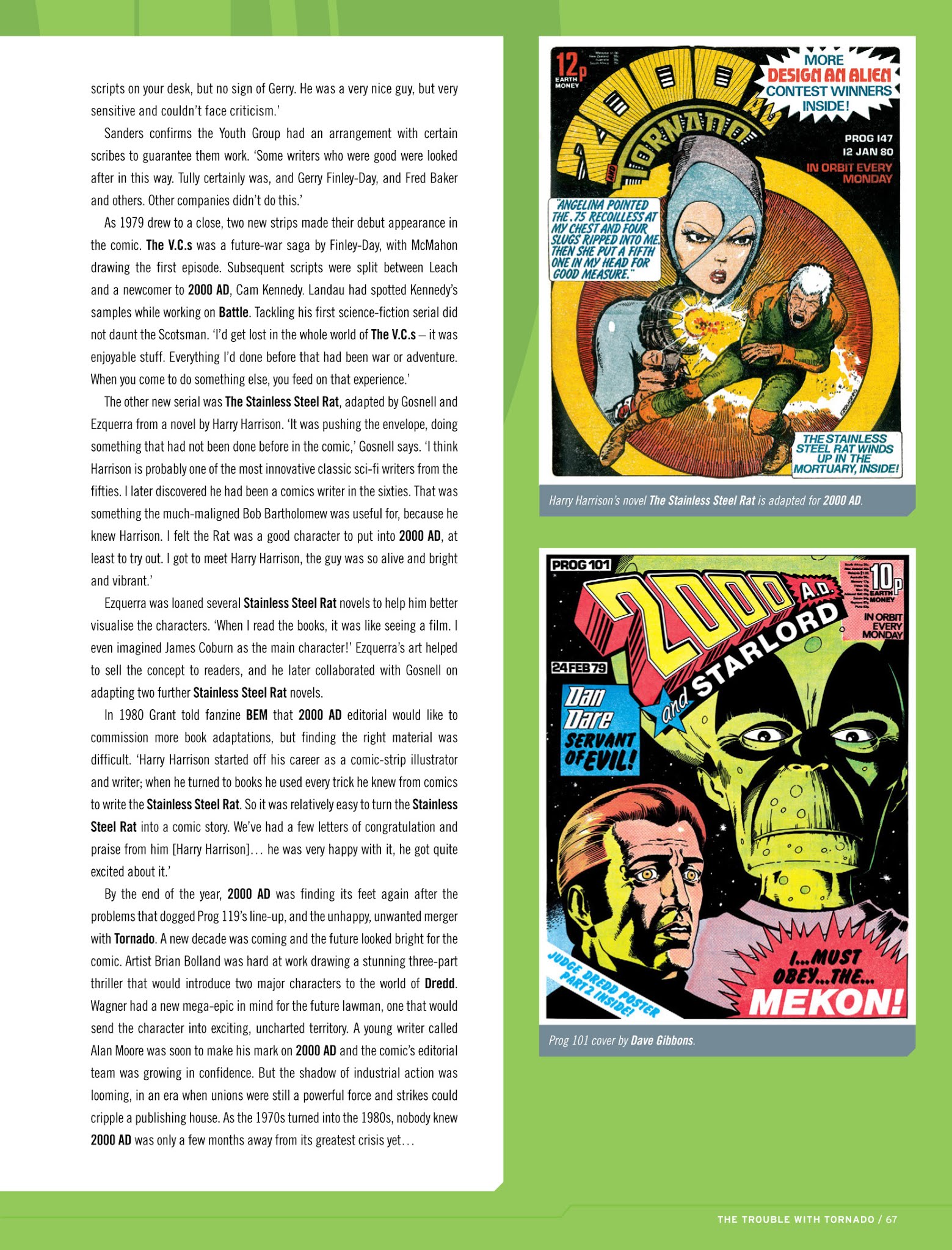 Read online Thrill-Power Overload: Forty Years of 2000 AD: Revised, Updated and Expanded! comic -  Issue # TPB (Part 1) - 68