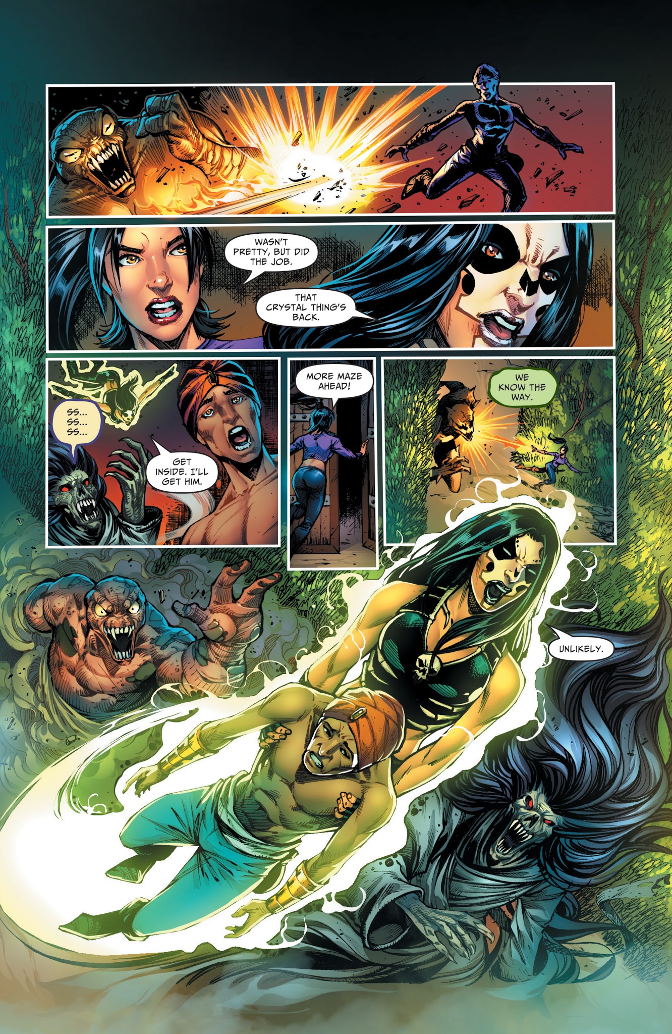 Read online Grimm Fairy Tales: Dance of the Dead comic -  Issue #5 - 6