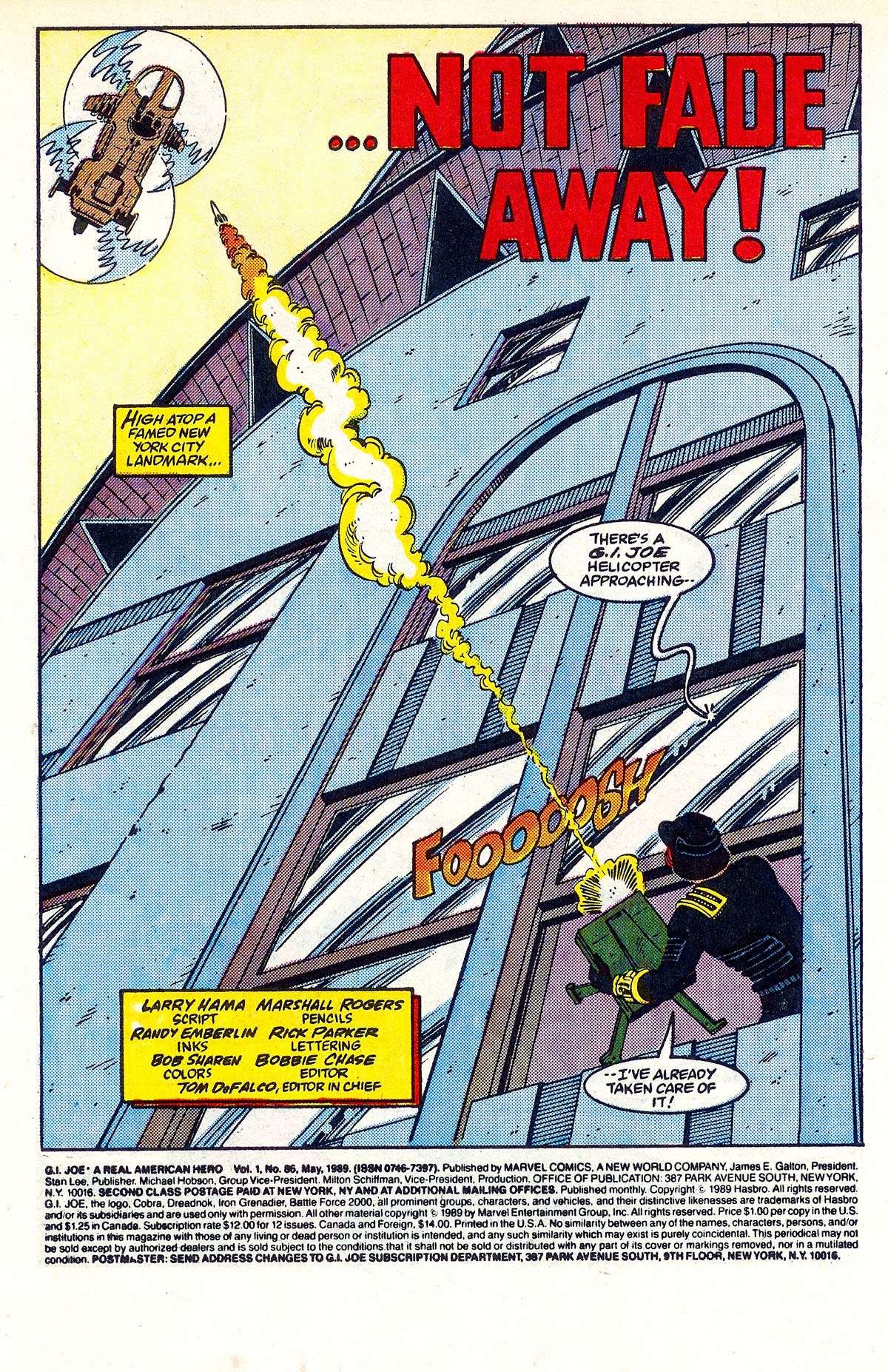 Read online G.I. Joe: A Real American Hero comic -  Issue #86 - 2