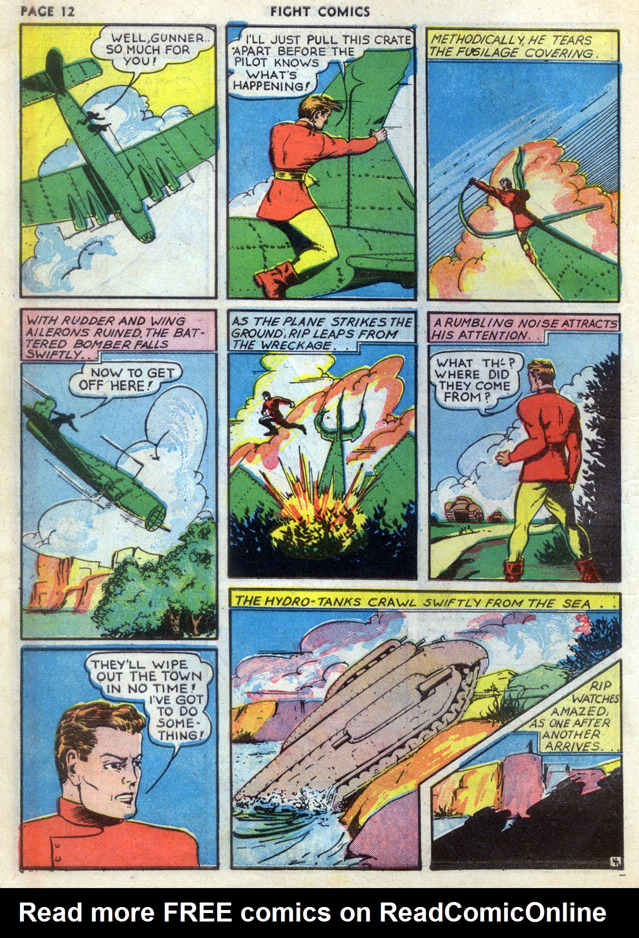 Read online Fight Comics comic -  Issue #9 - 14