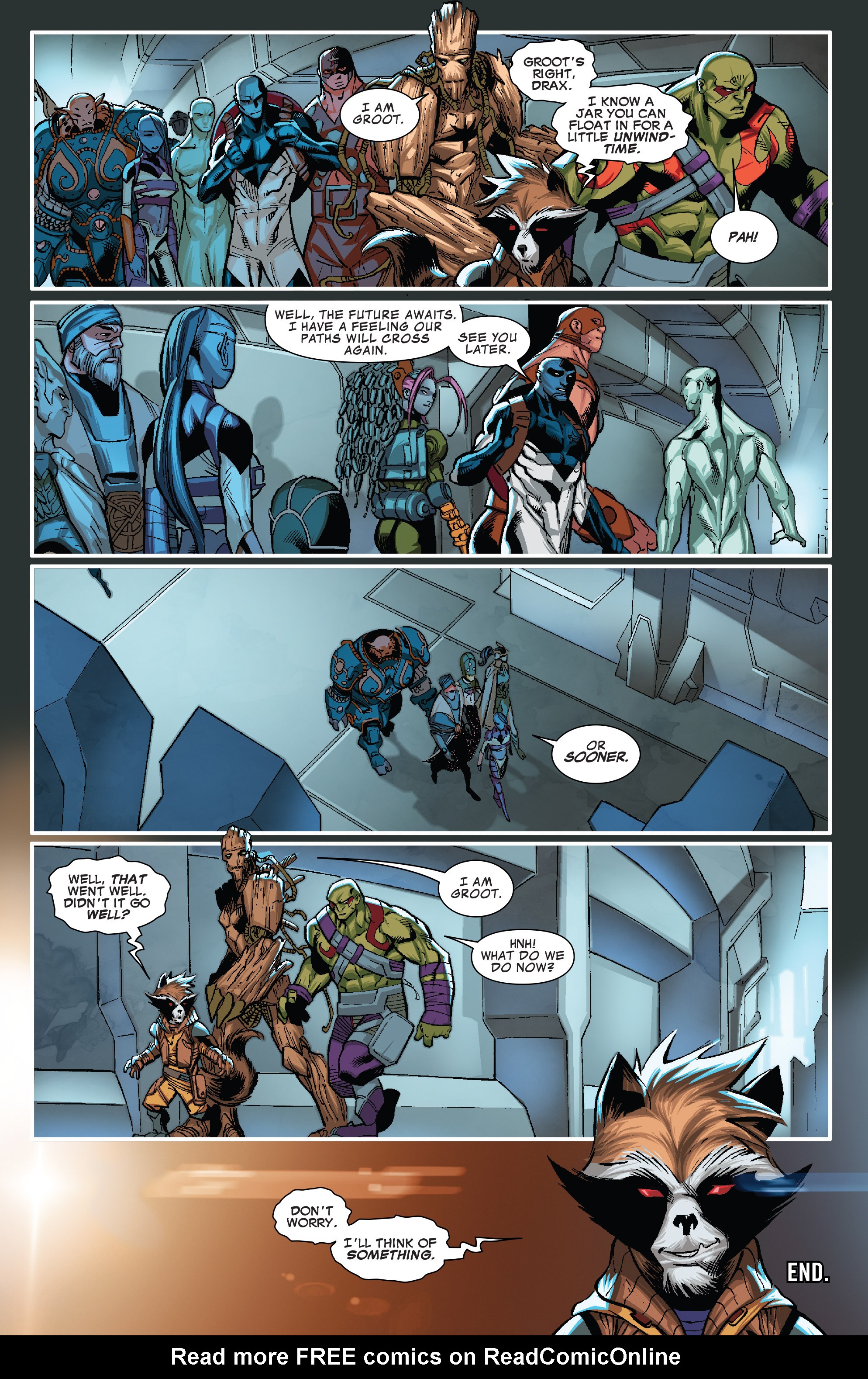 Read online Guardians of Infinity comic -  Issue #8 - 16