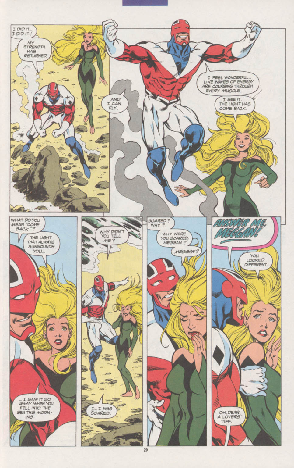 Read online Excalibur (1988) comic -  Issue #63 - 22