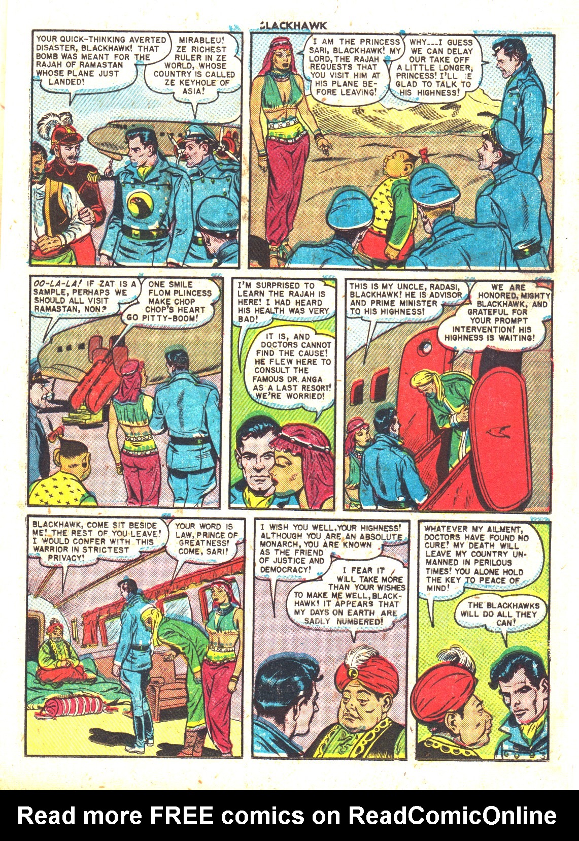 Read online Blackhawk (1957) comic -  Issue #37 - 17