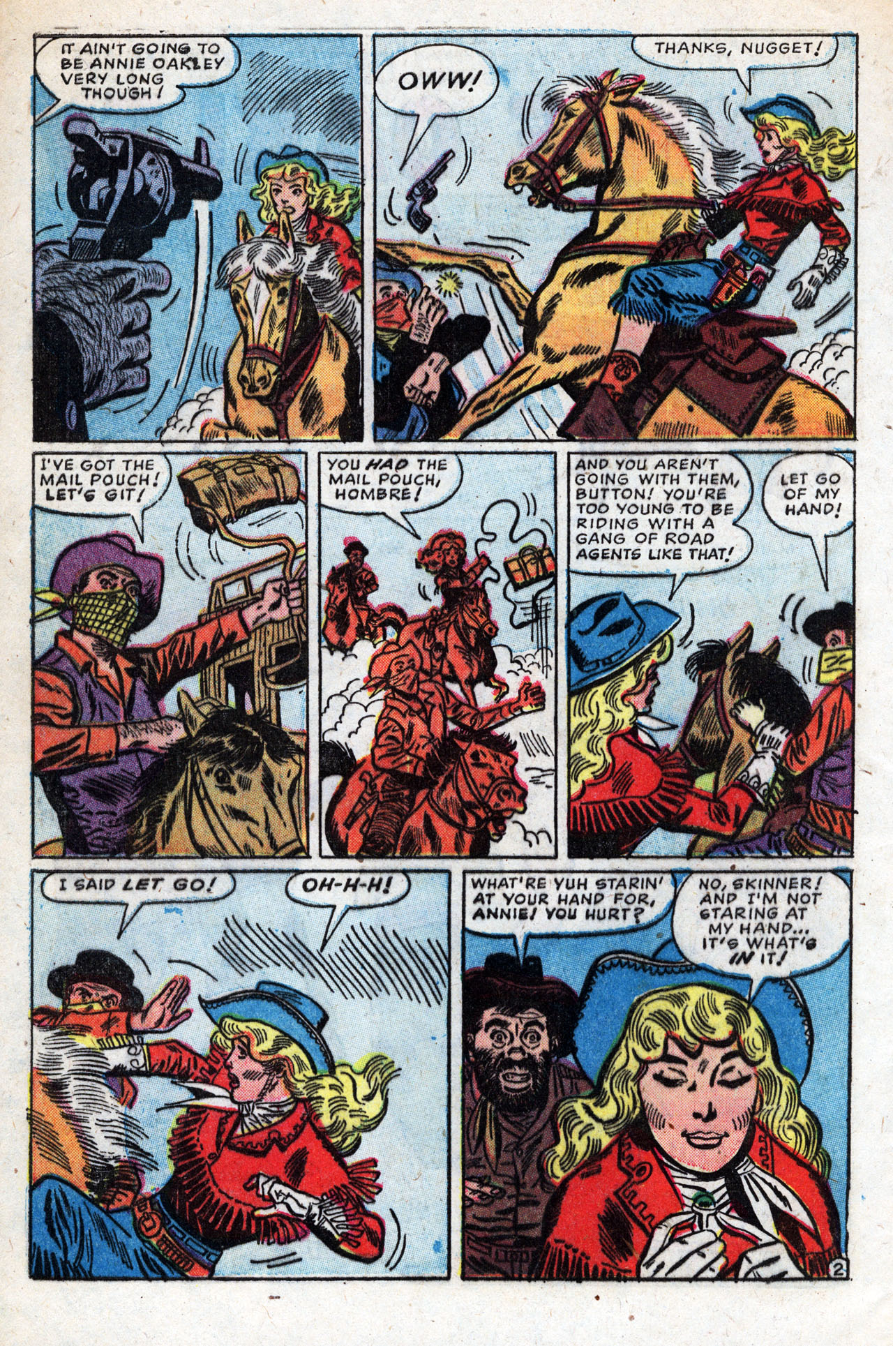 Read online Annie Oakley comic -  Issue #8 - 28