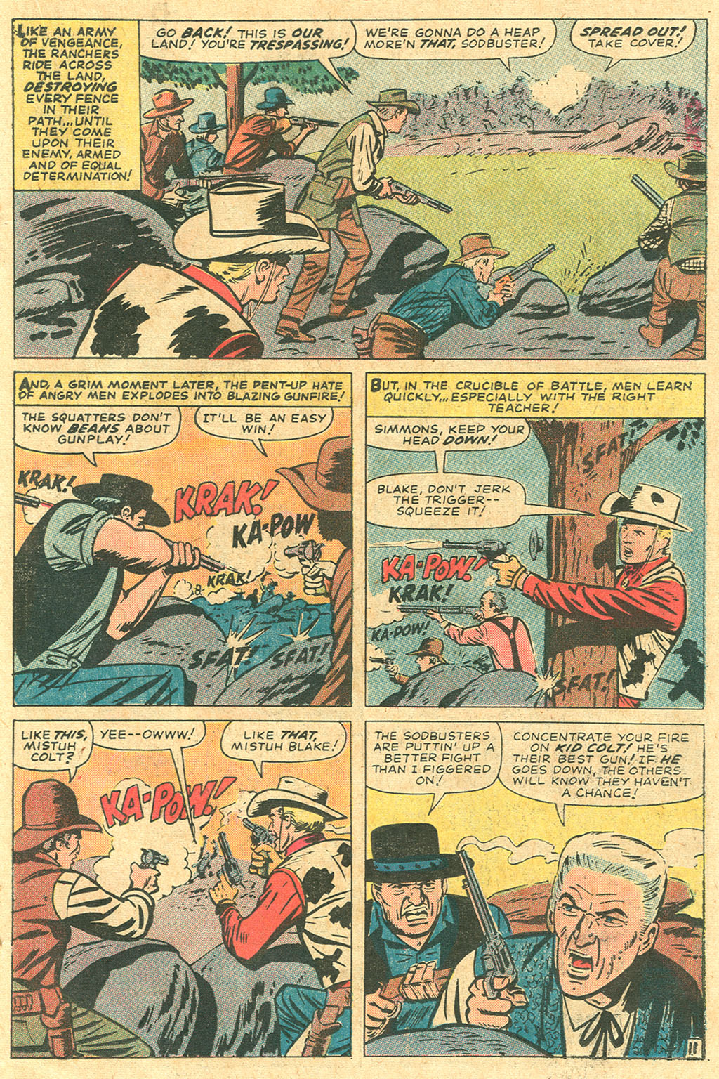Read online Kid Colt Outlaw comic -  Issue #162 - 19