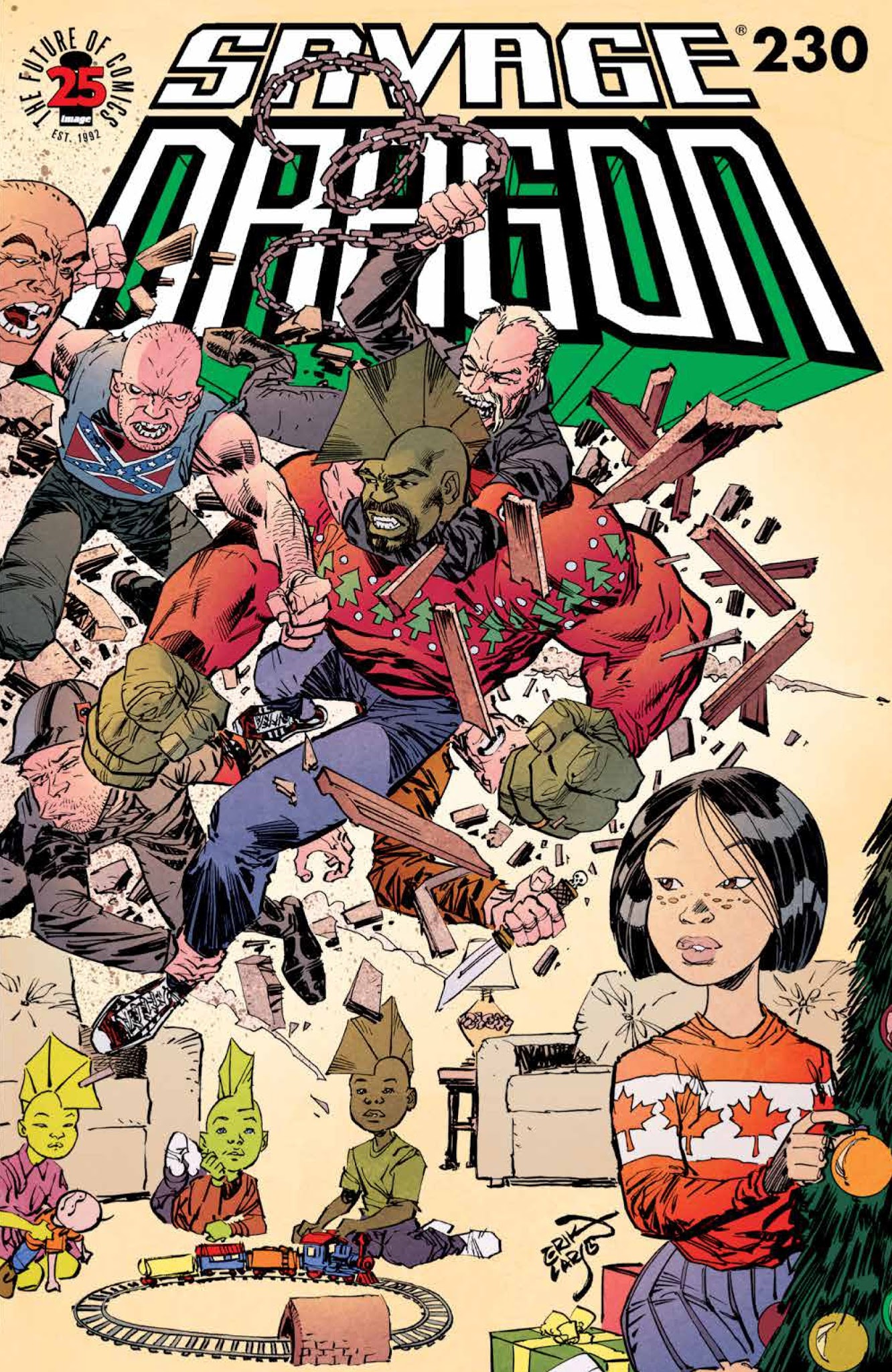 Read online The Savage Dragon (1993) comic -  Issue #230 - 1