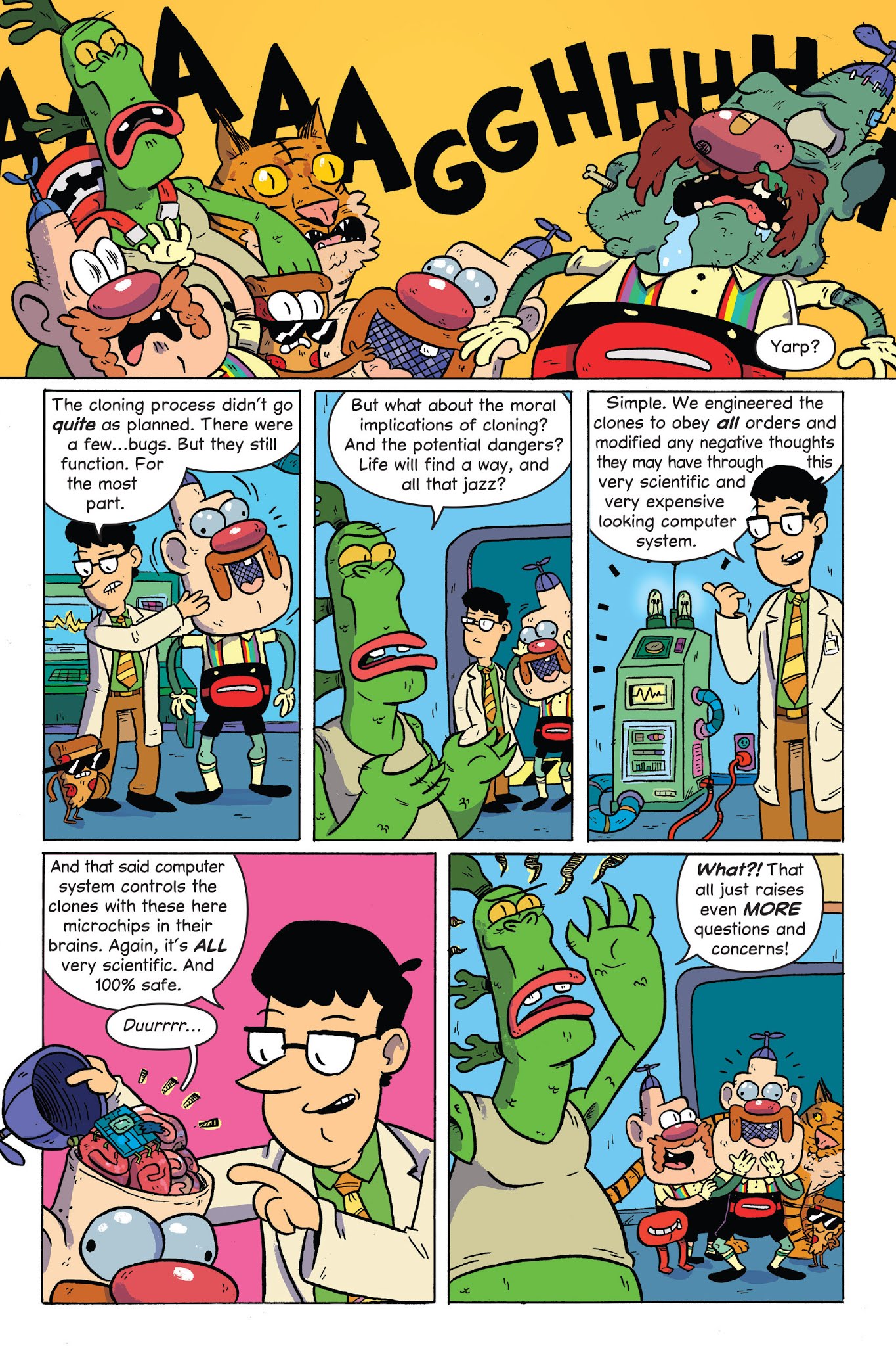 Read online Uncle Grandpa in Uncle Grandpaland comic -  Issue # TPB - 31