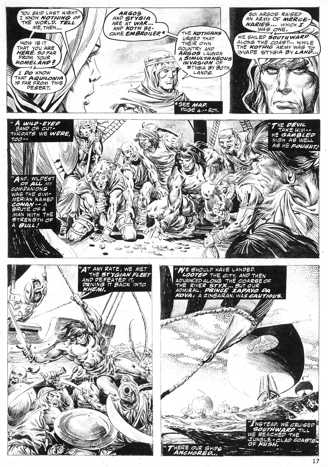 The Savage Sword Of Conan Issue #21 #22 - English 17