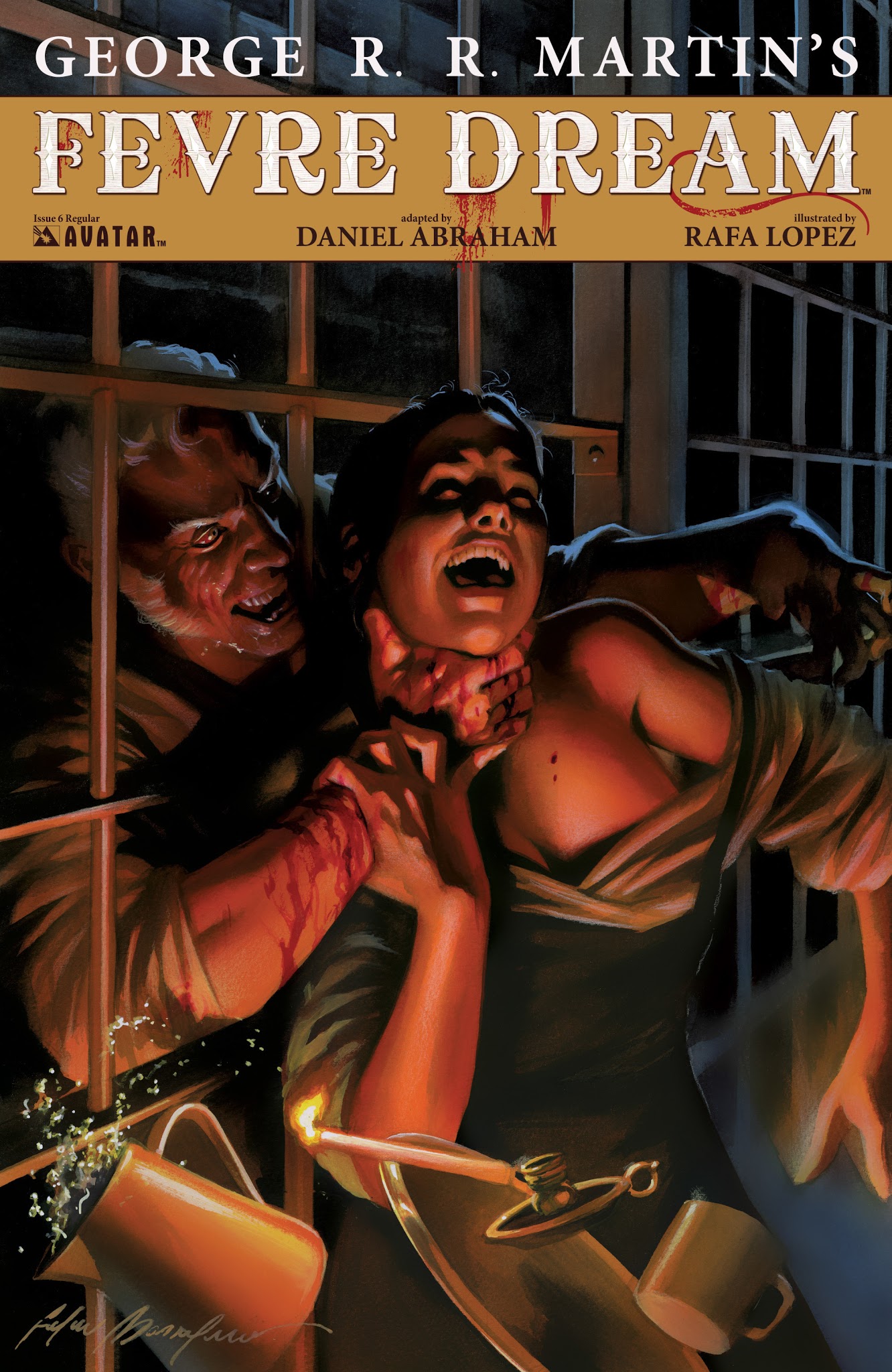 Read online George R.R. Martin's Fevre Dream comic -  Issue #6 - 1