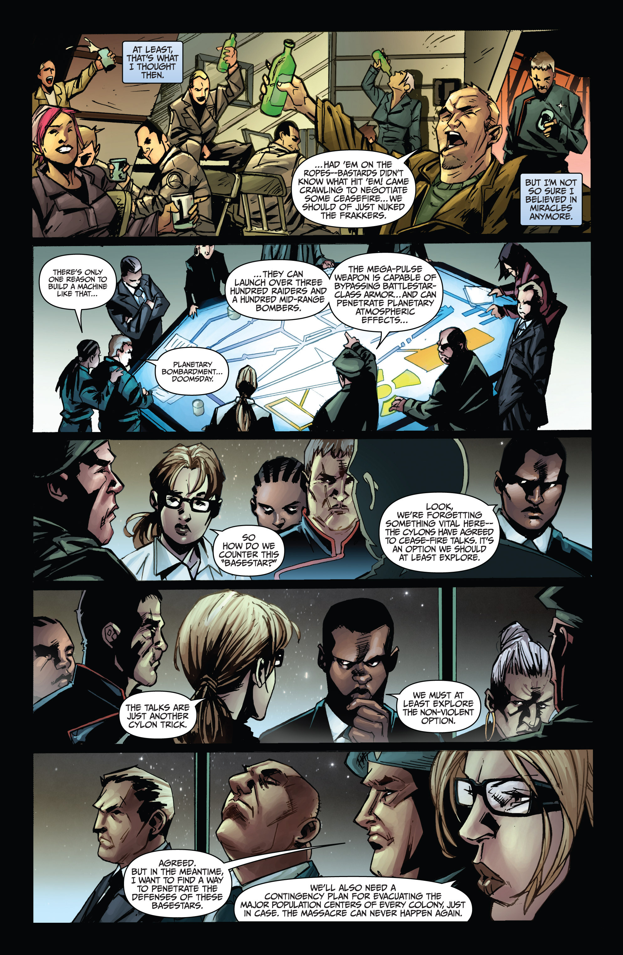 Read online Battlestar Galactica: Cylon War comic -  Issue #4 - 15