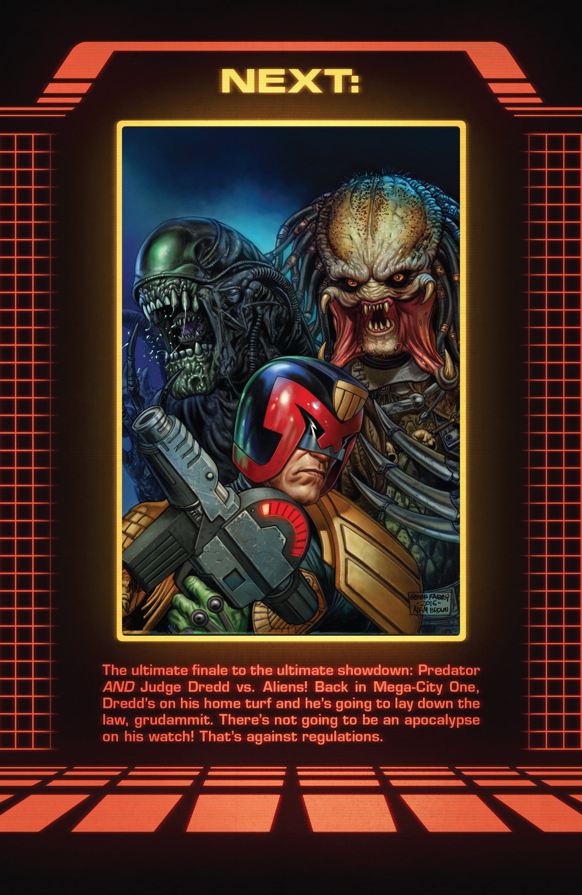 Read online Predator Vs. Judge Dredd Vs. Aliens comic -  Issue #3 - 25