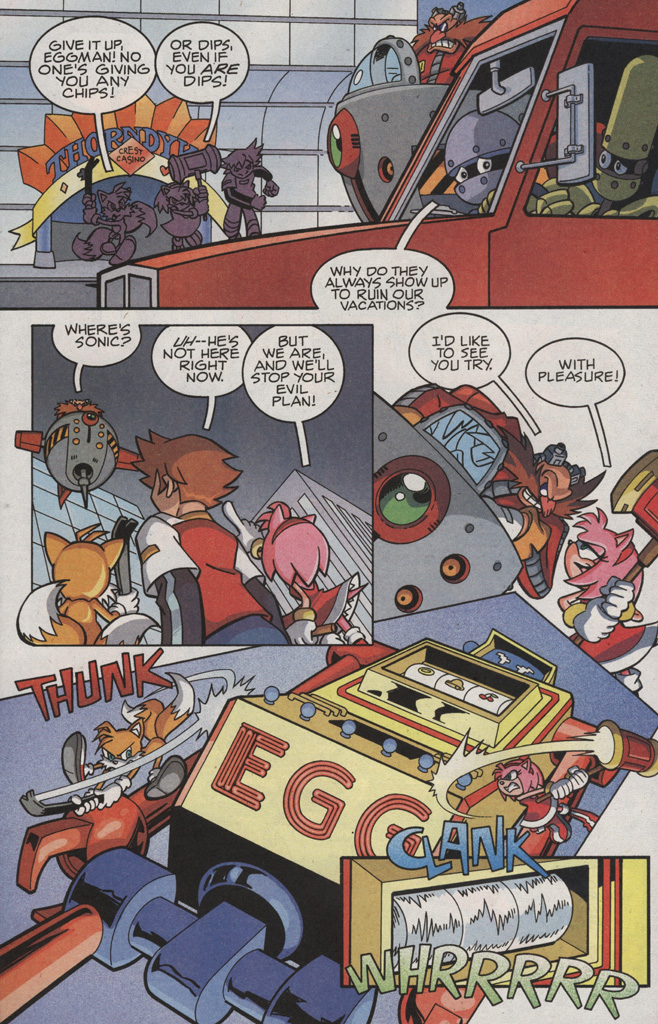 Read online Sonic X comic -  Issue #19 - 20