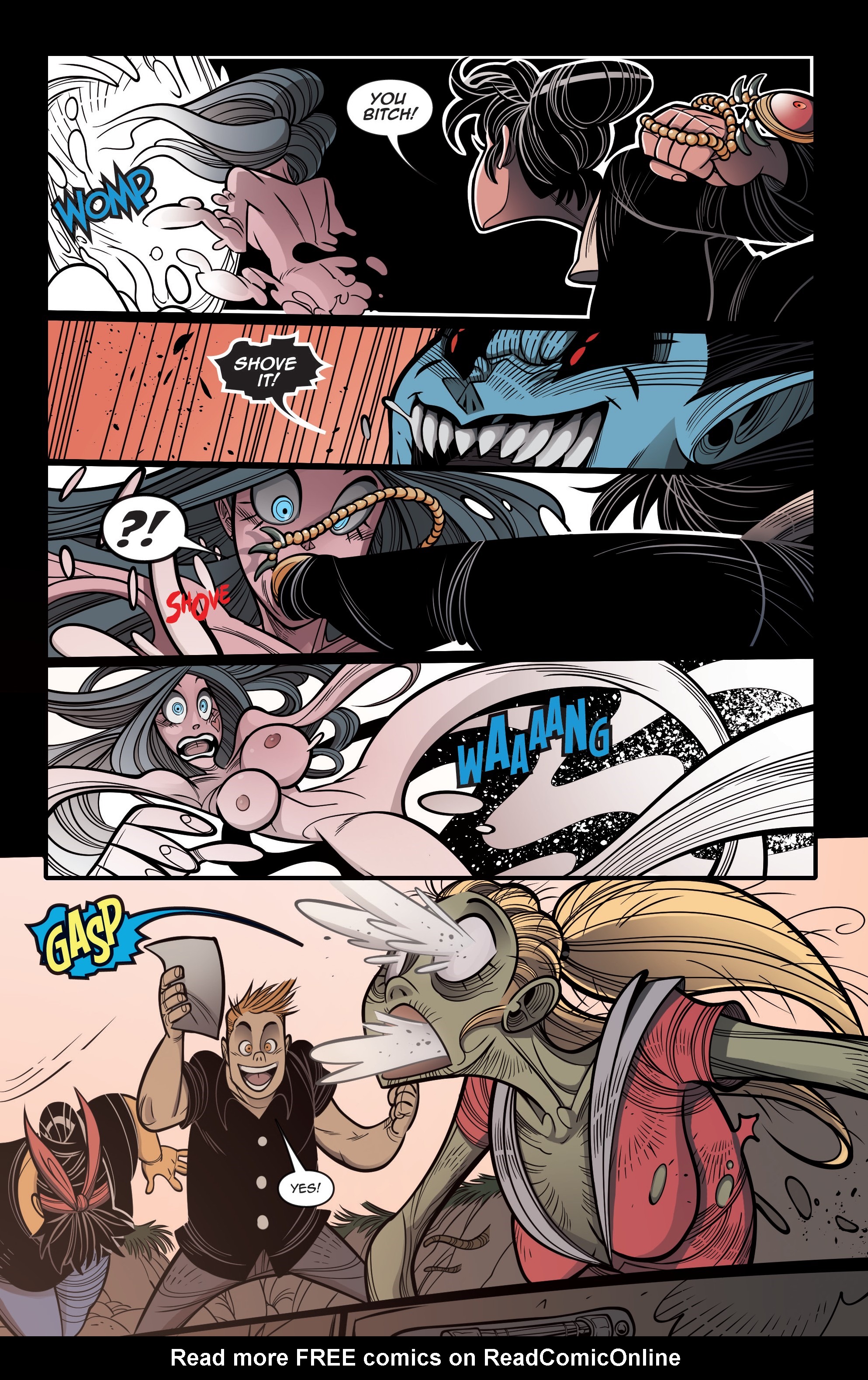 Read online Zombie Tramp (2014) comic -  Issue #56 - 13