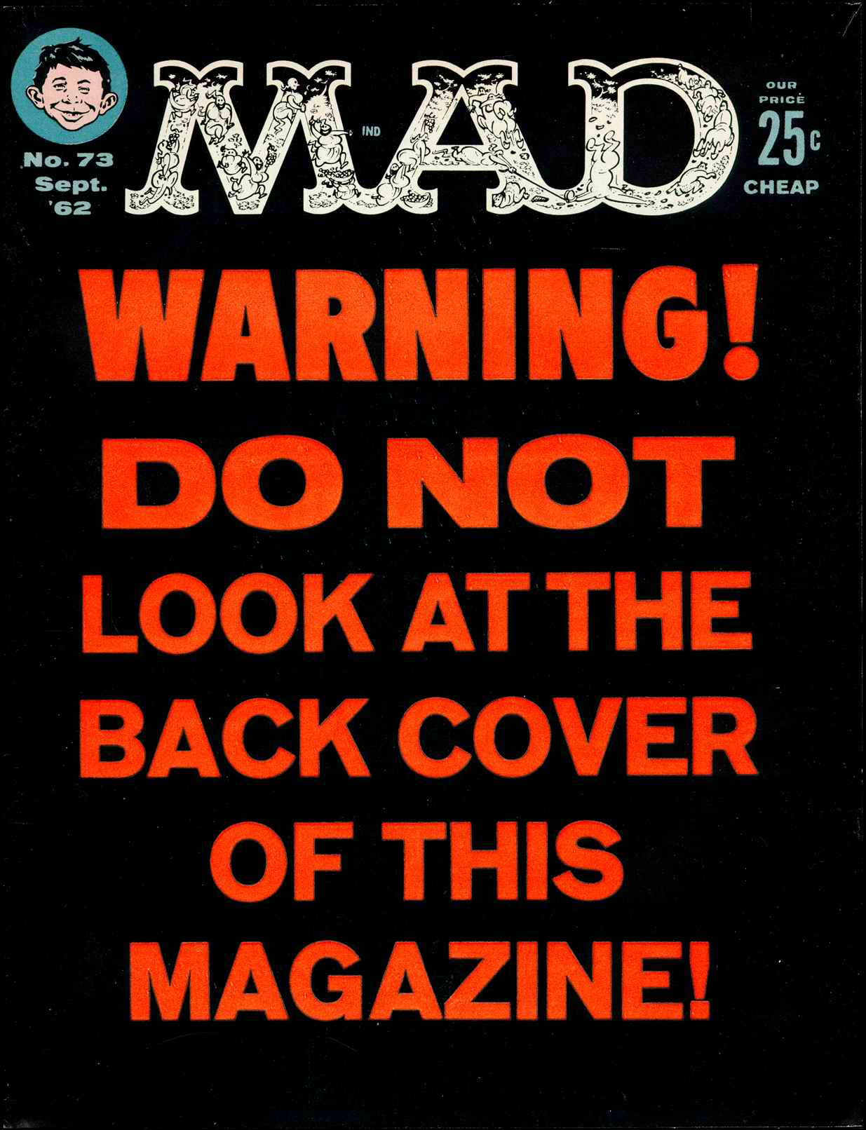 Read online MAD comic -  Issue #73 - 1