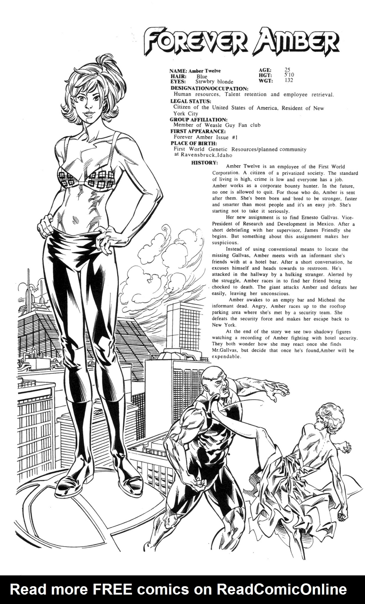 Read online Forever Amber comic -  Issue #1 - 20