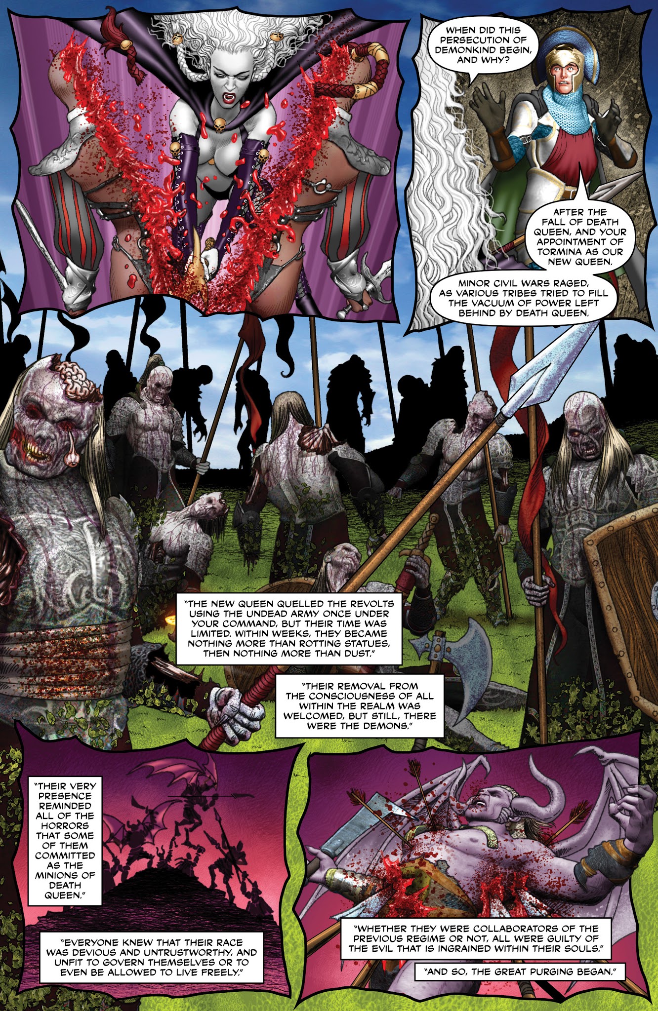 Read online Lady Death: Apocalypse comic -  Issue #1 - 34