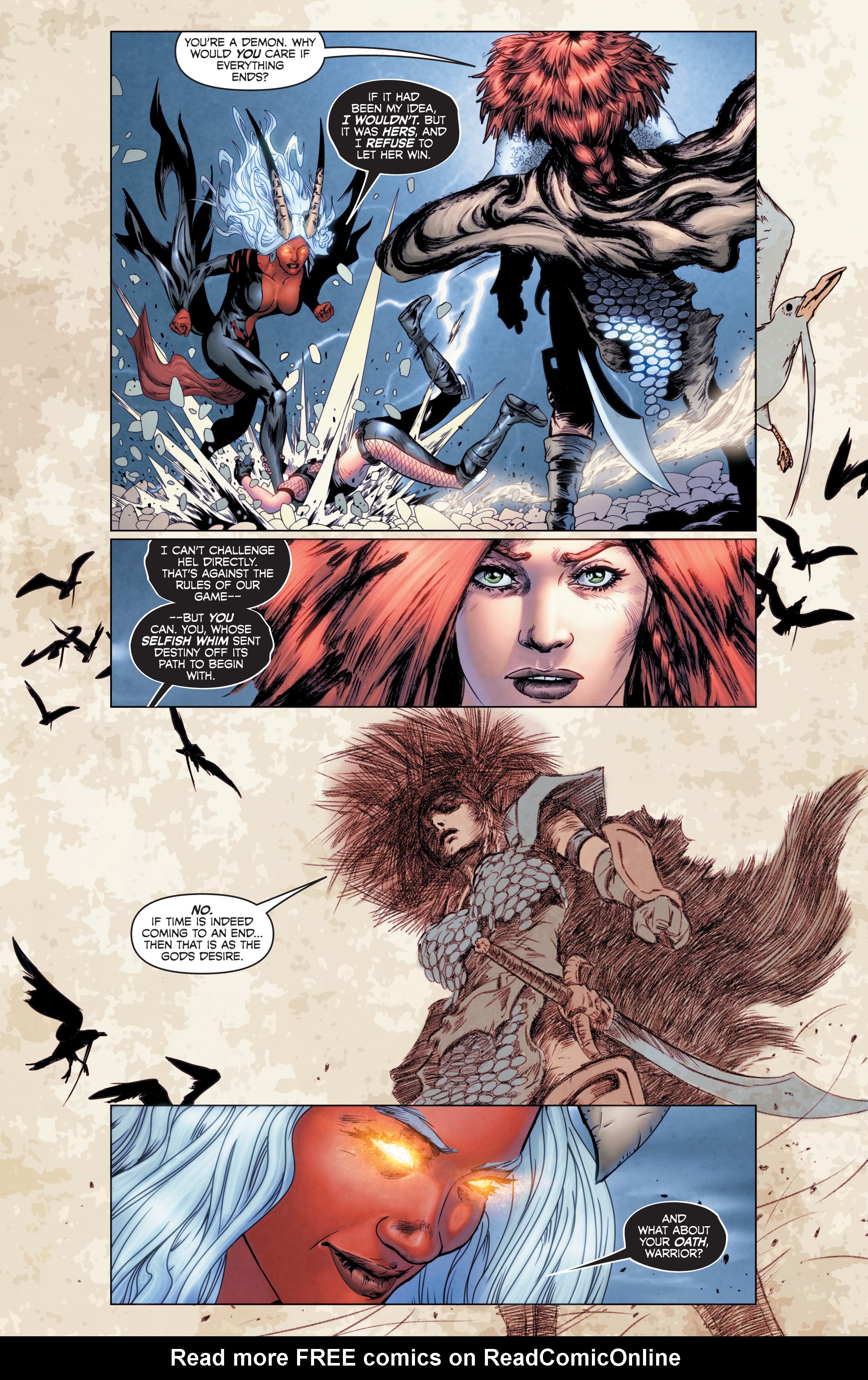 Read online Red Sonja: Age of Chaos comic -  Issue #2 - 23