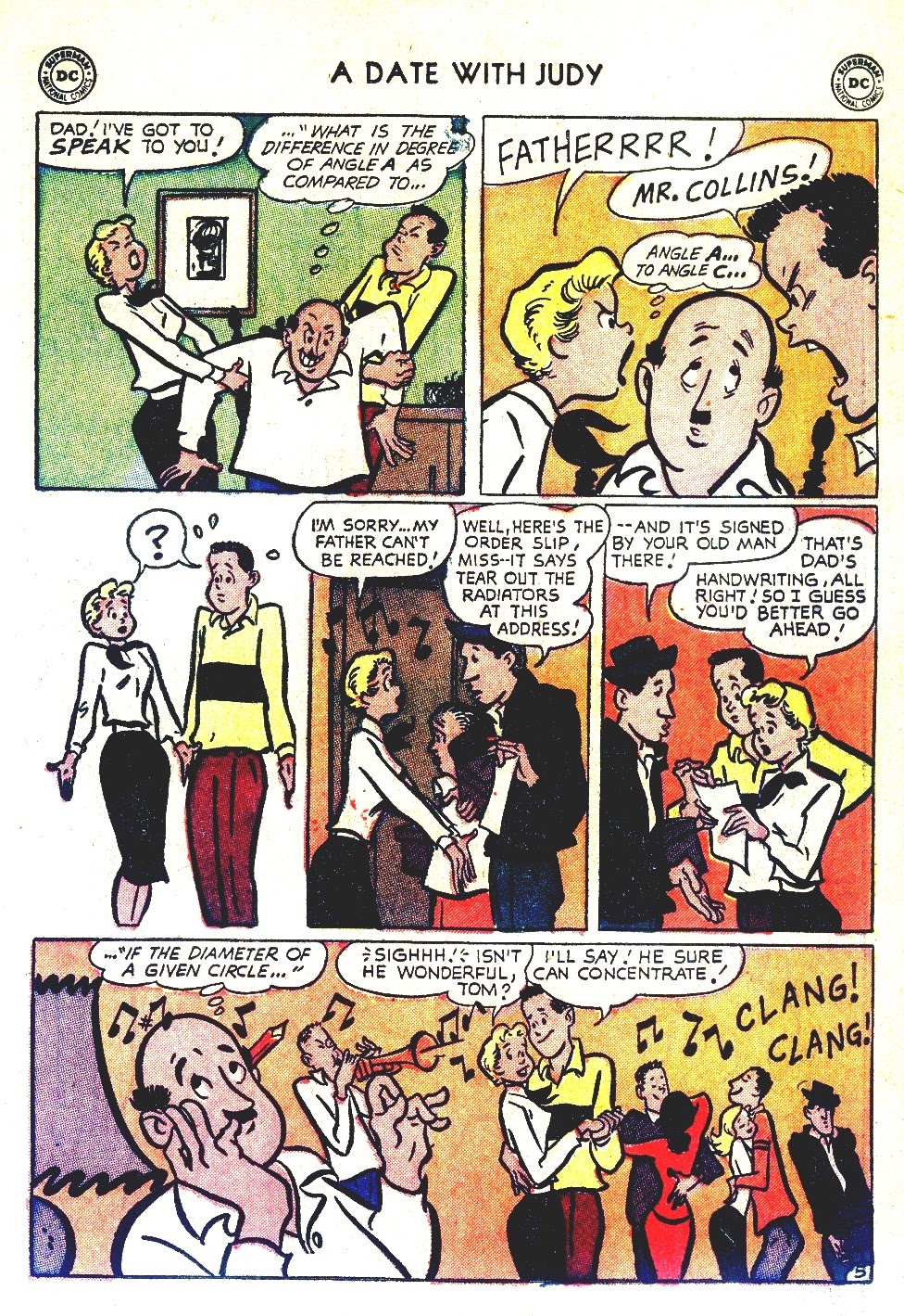 Read online A Date with Judy comic -  Issue #42 - 23