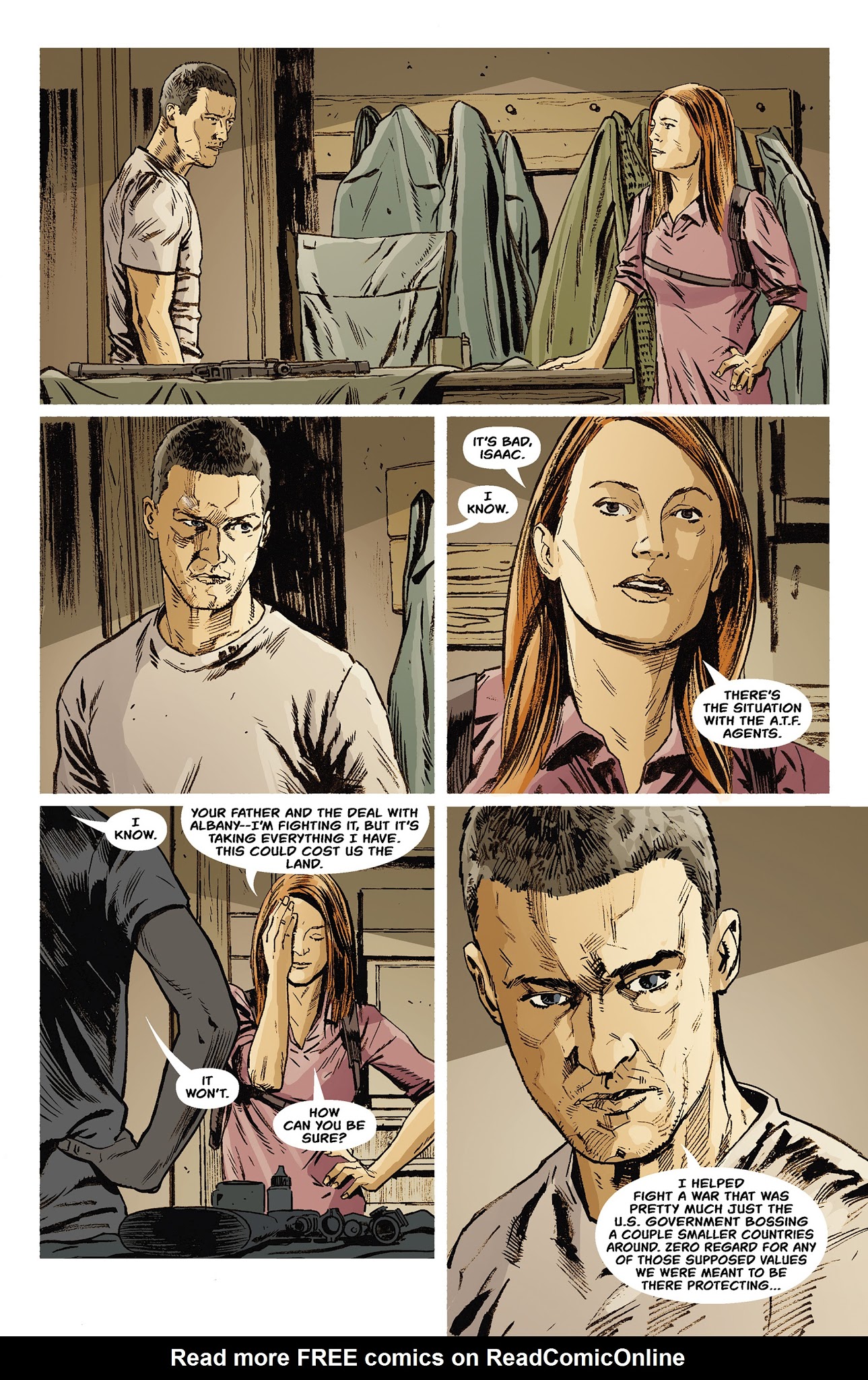 Read online Briggs Land: Lone Wolves comic -  Issue #1 - 23