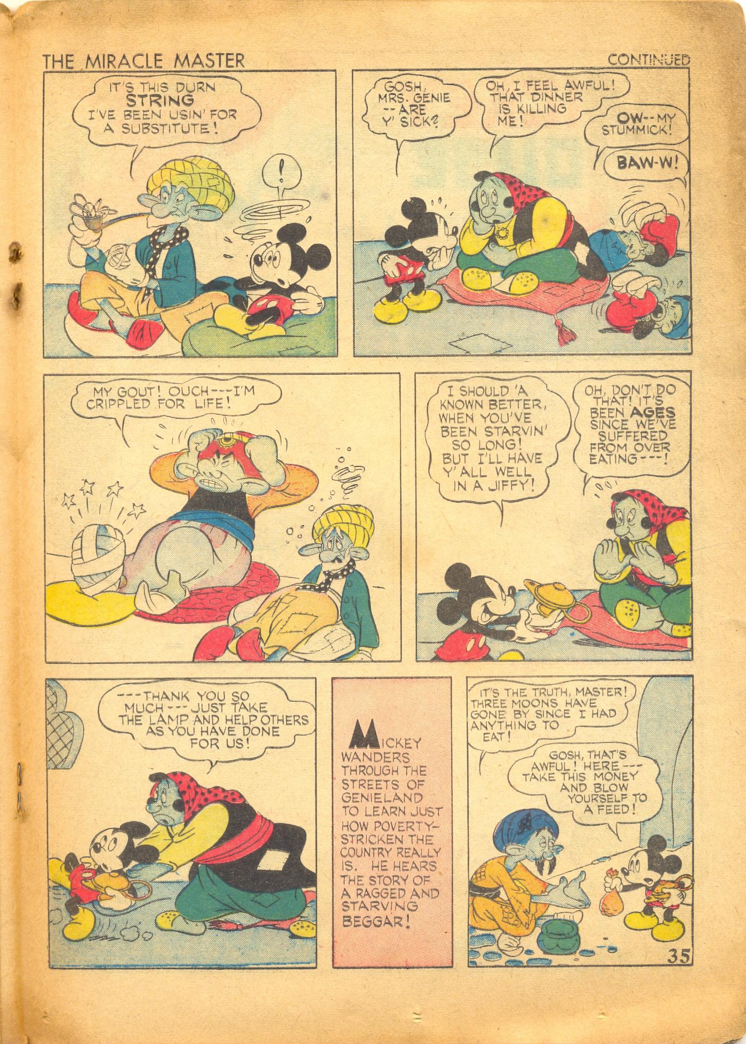 Read online Walt Disney's Comics and Stories comic -  Issue #21 - 37